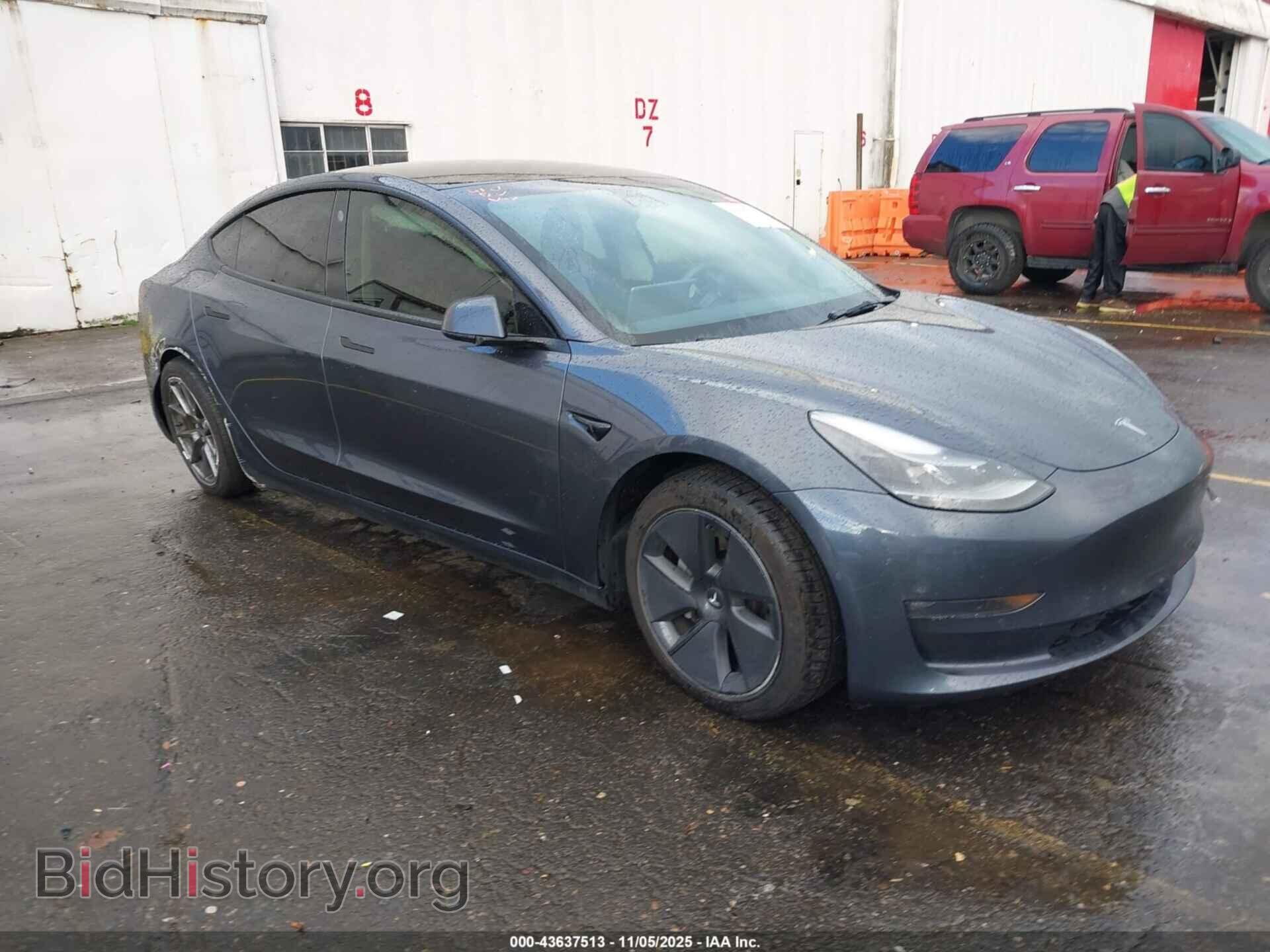 Photo 5YJ3E1EBXNF356978 - TESLA MODEL 3 2022