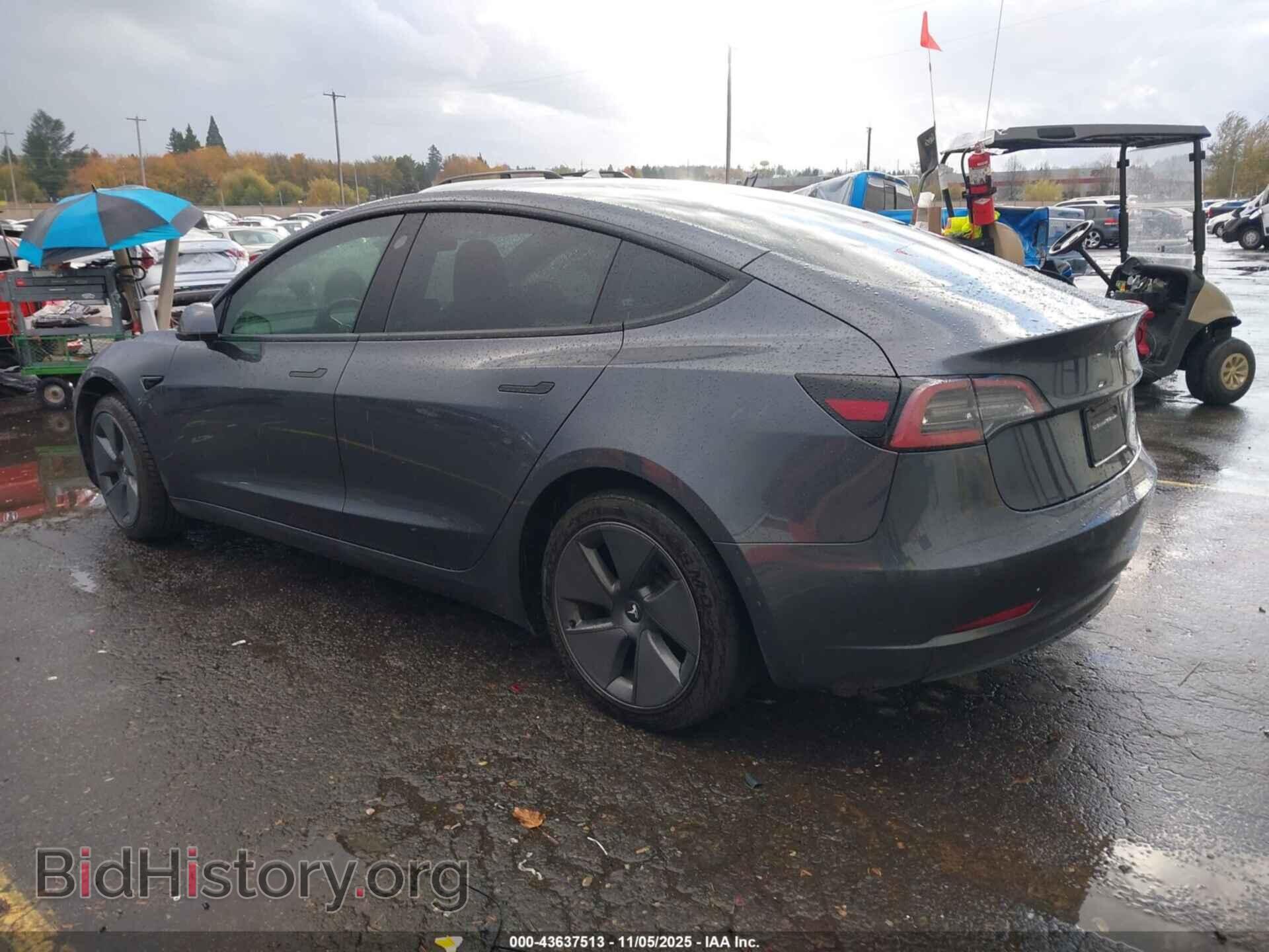 2022 TESLA MODEL 3 - VIN: 5YJ3E1EBXNF356978 - Фото 3