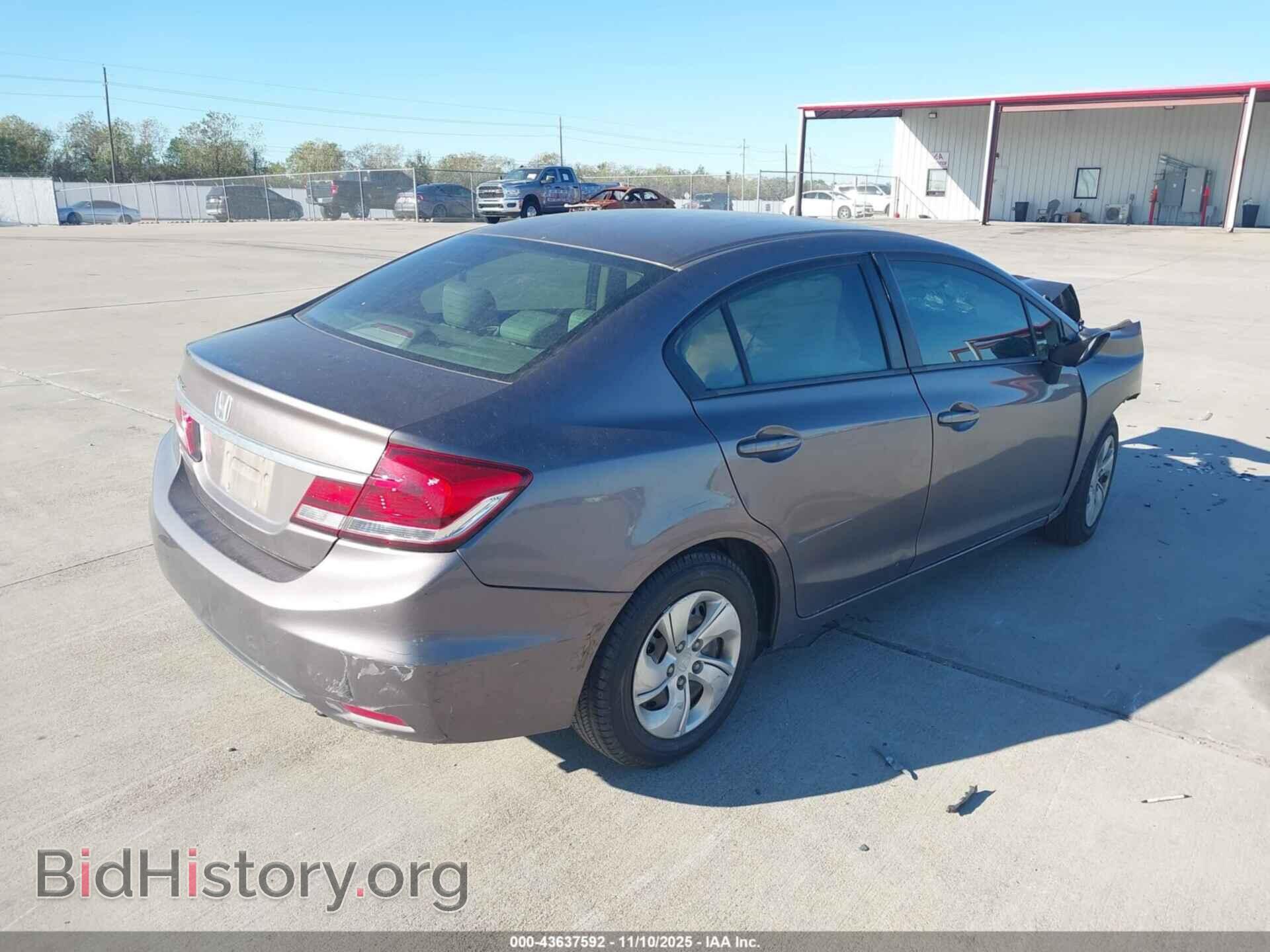 2015 HONDA CIVIC - VIN: 19XFB2F55FE008775 - Фото 4