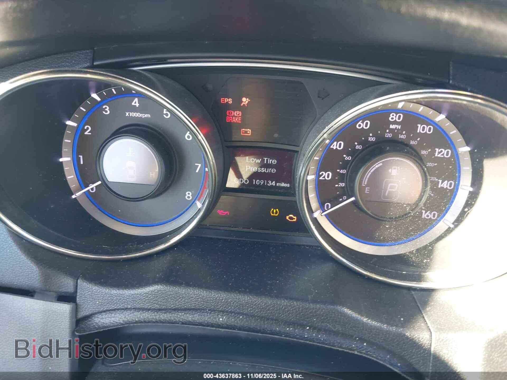 2012 HYUNDAI SONATA - VIN: 5NPEB4AC6CH407098 - Фото 7