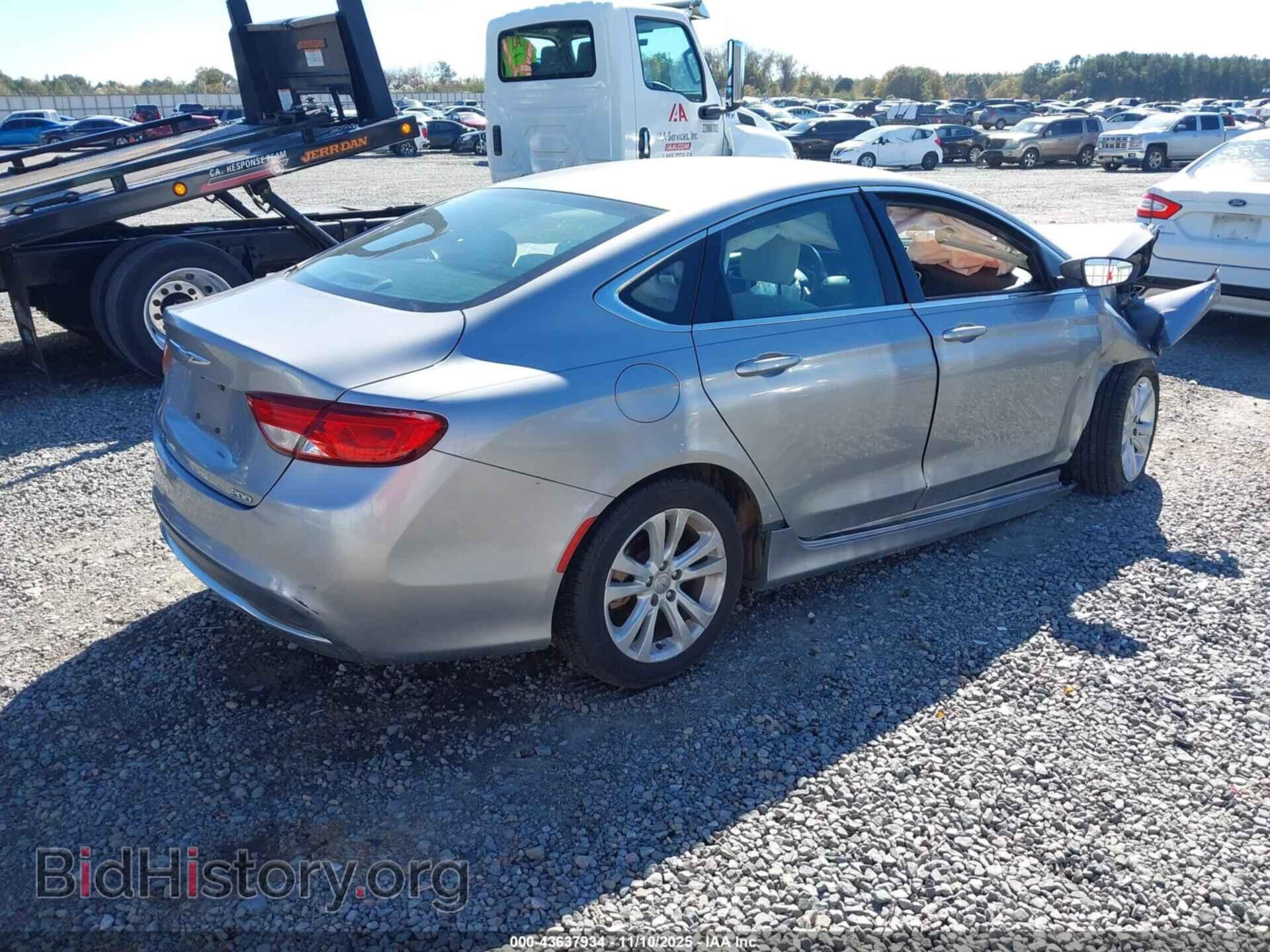 2016 CHRYSLER 200 - VIN: 1C3CCCAB8GN112651 - Фото 4