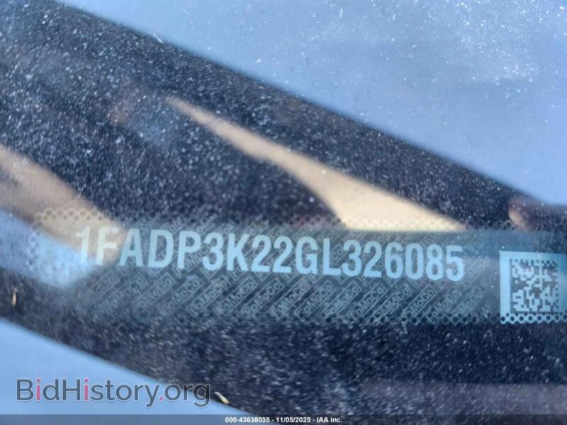 2016 Ford FOCUS (VIN 1FADP3K22GL326085) — фото 9 из 11