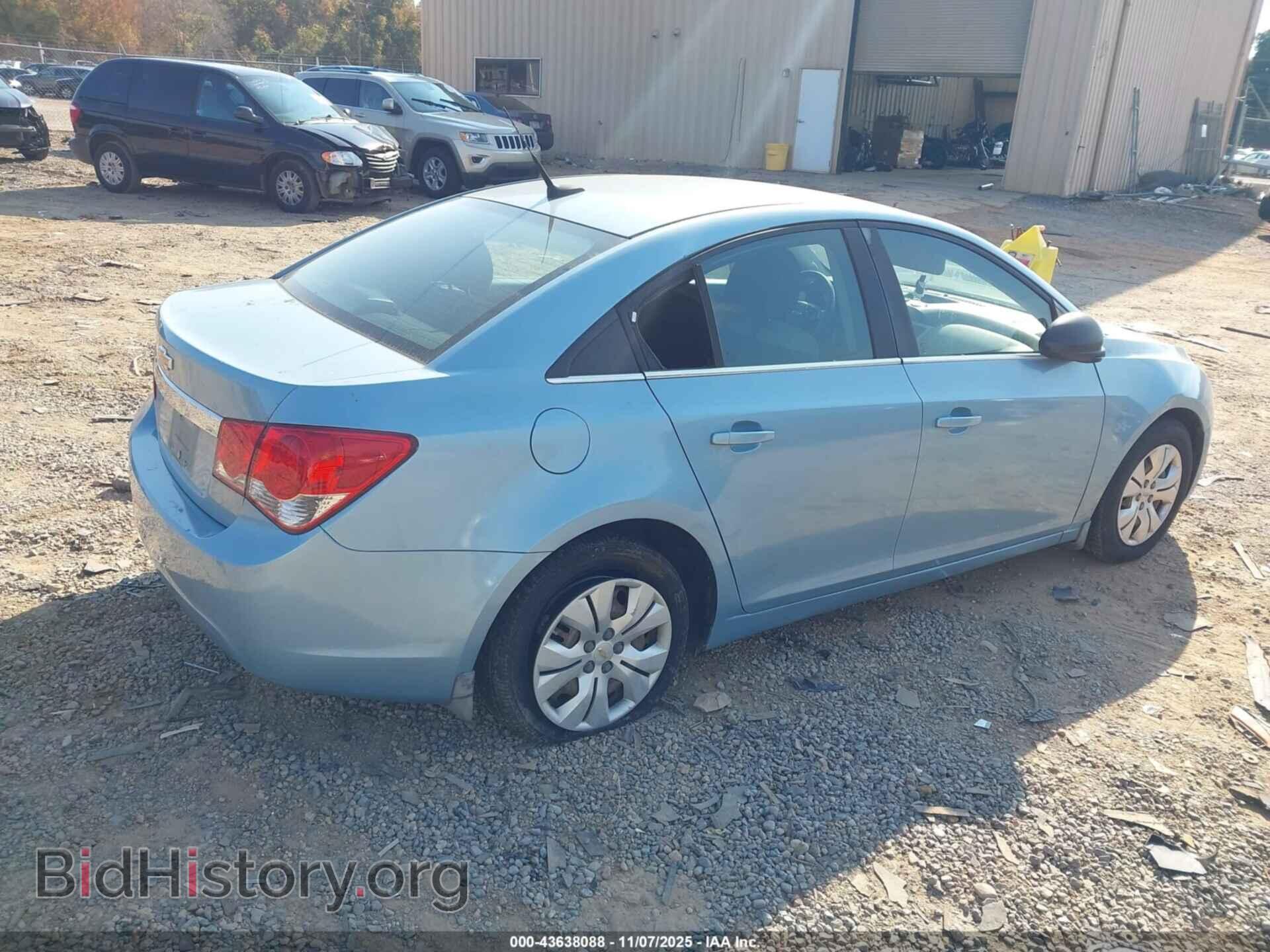 2012 CHEVROLET CRUZE - VIN: 1G1PC5SH9C7172425 - Фото 4