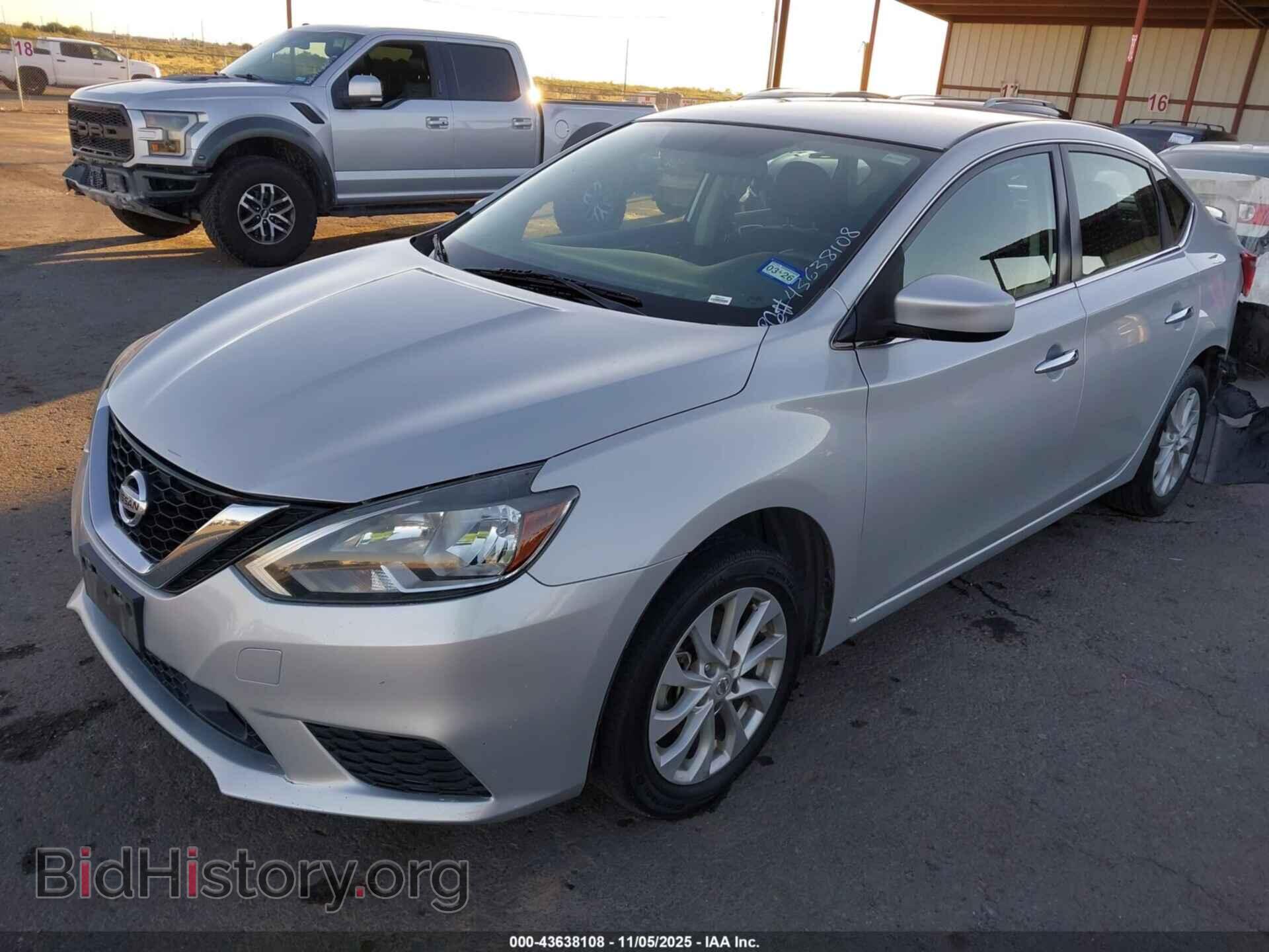 2019 NISSAN SENTRA - VIN: 3N1AB7AP3KL606193 - Фото 2