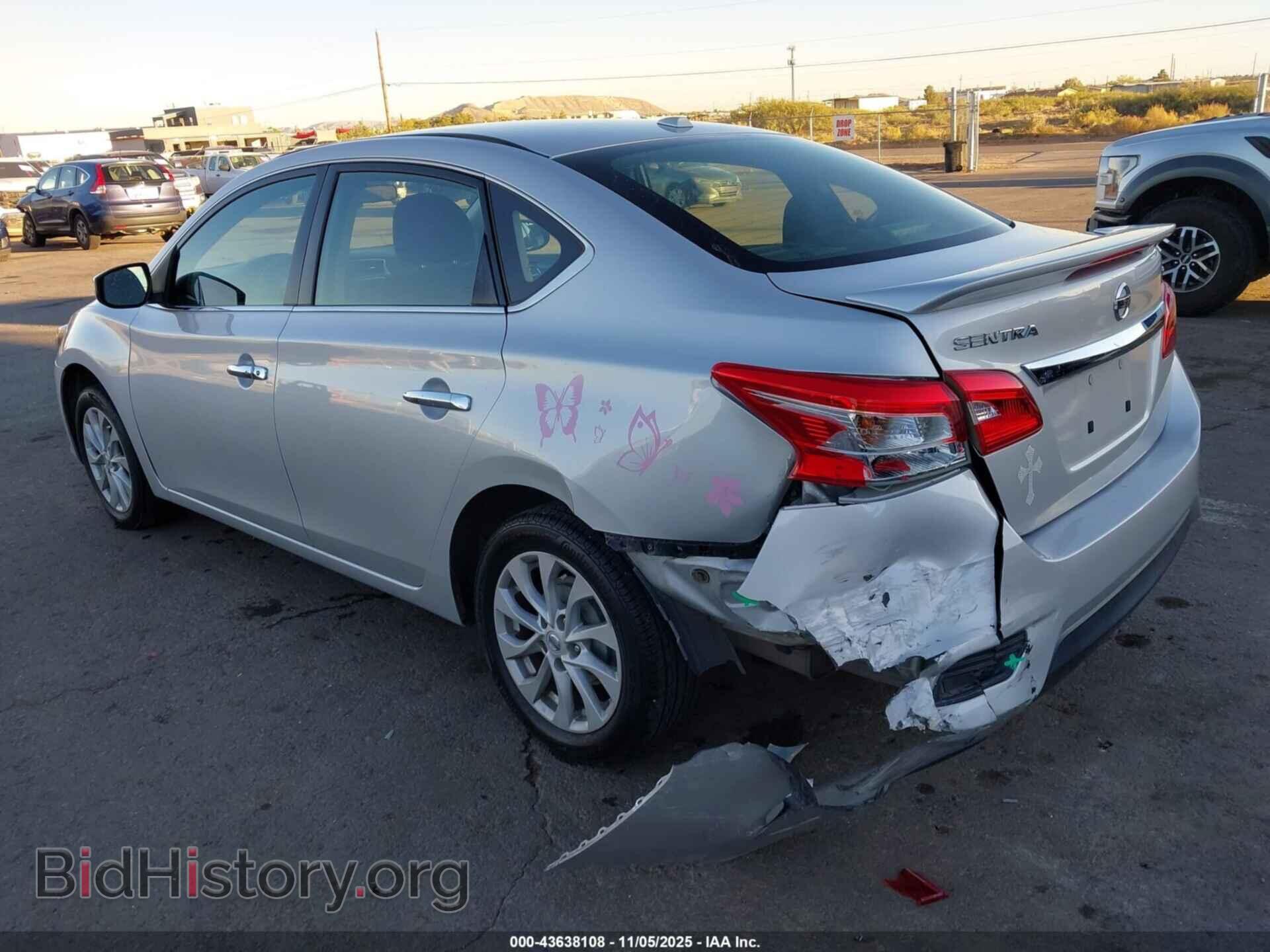 2019 NISSAN SENTRA - VIN: 3N1AB7AP3KL606193 - Фото 3