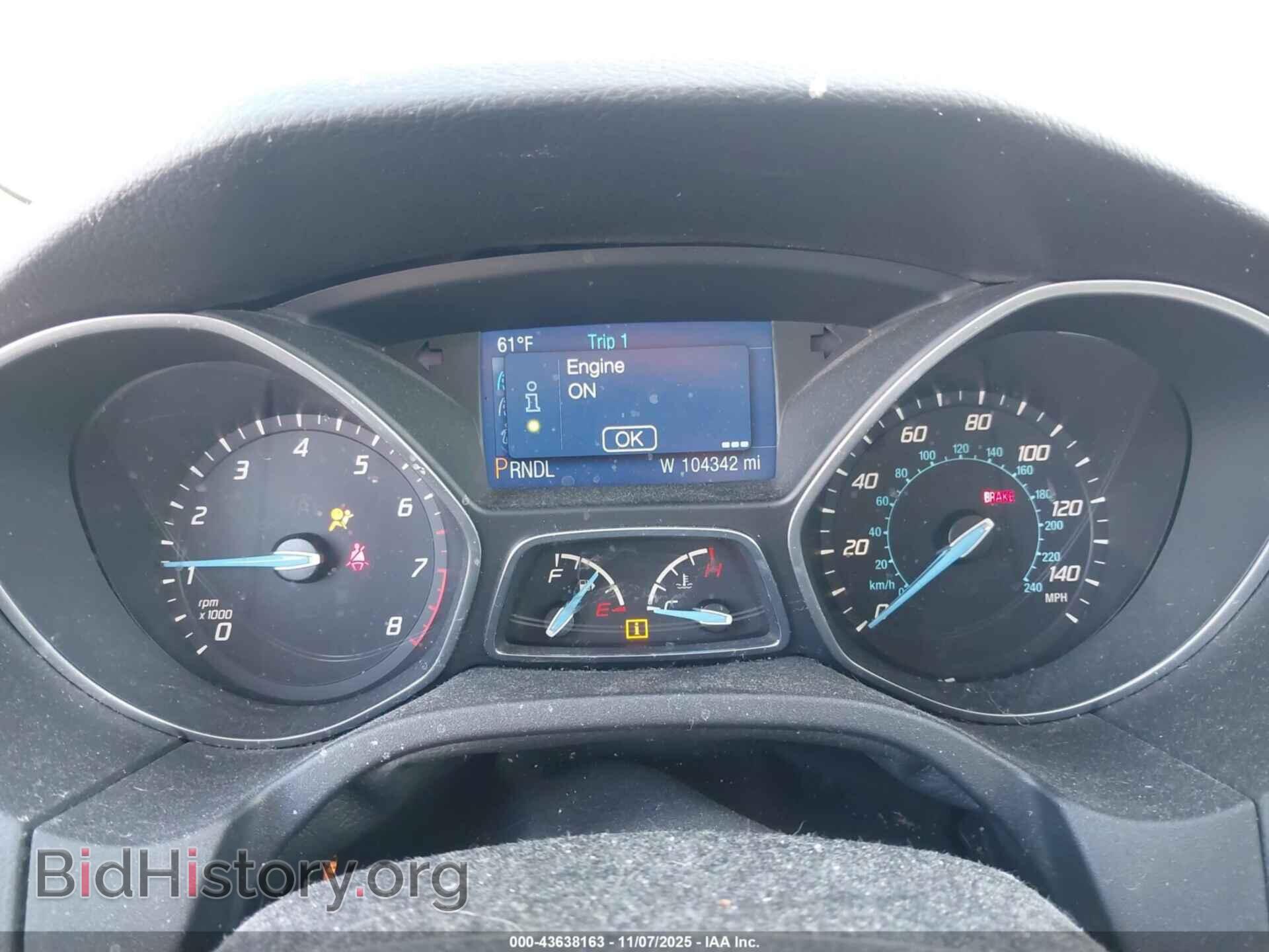 2014 FORD FOCUS - VIN: 1FADP3F28EL193680 - Фото 7