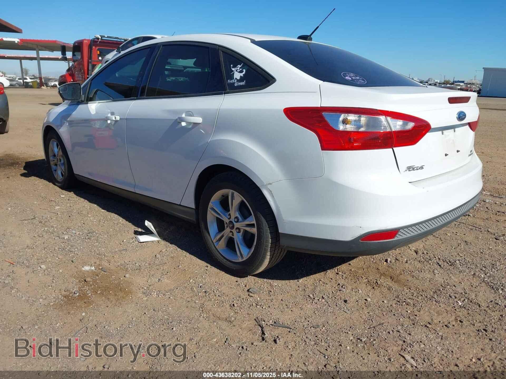 2013 FORD FOCUS - VIN: 1FADP3F2XDL374357 - Фото 3