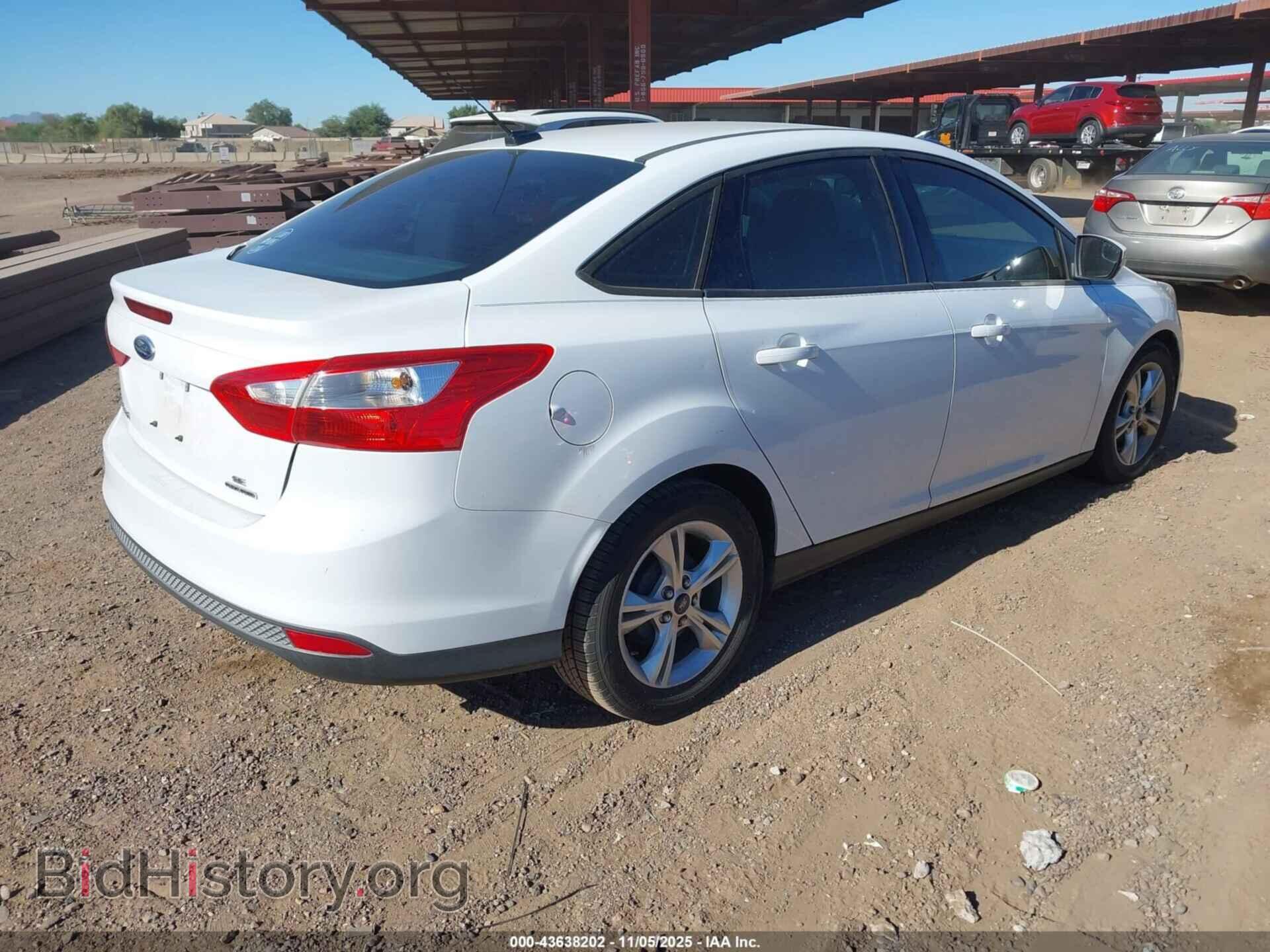 2013 FORD FOCUS - VIN: 1FADP3F2XDL374357 - Фото 4