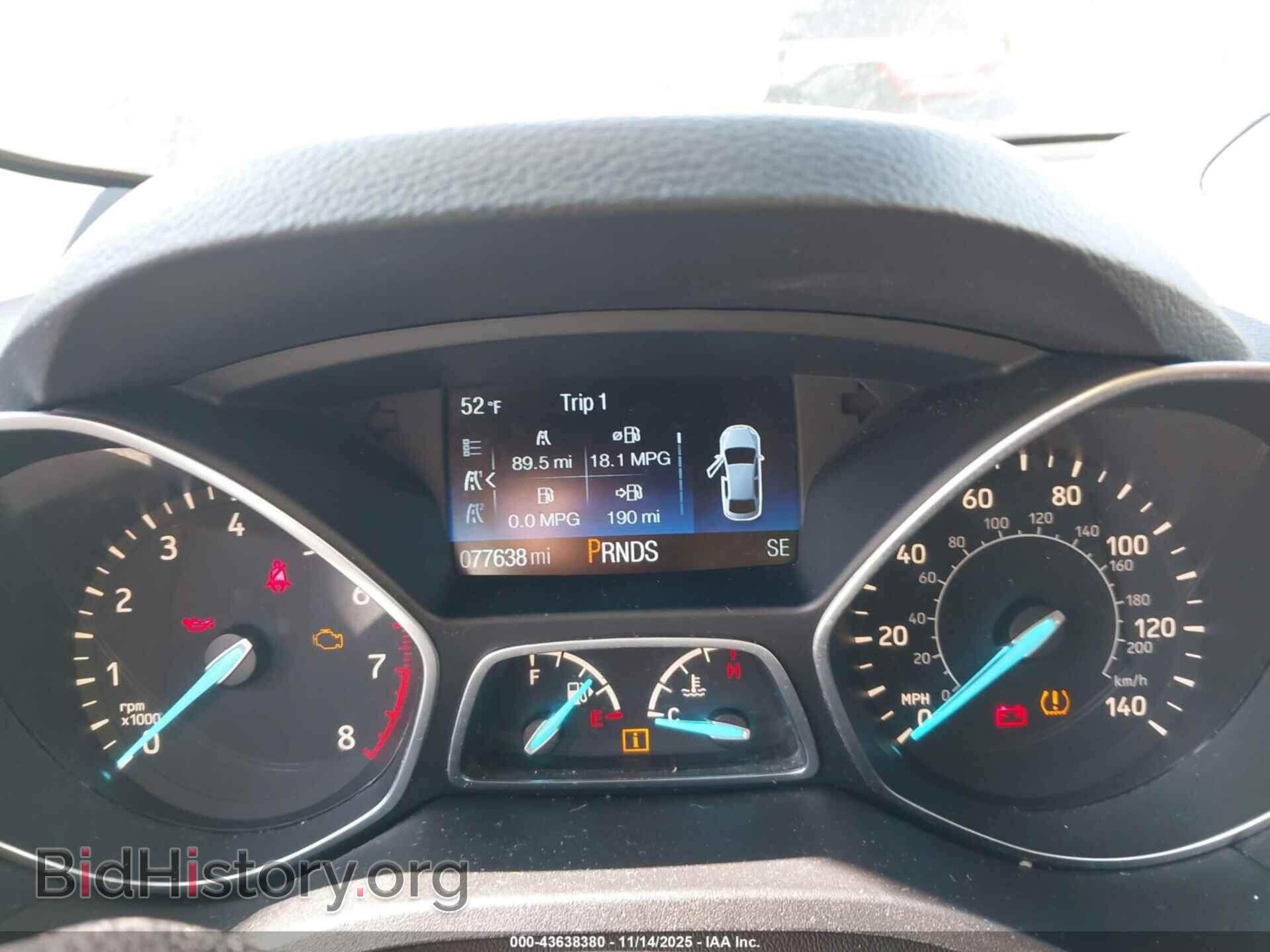2017 FORD ESCAPE - VIN: 1FMCU9GD4HUB61854 - Фото 7