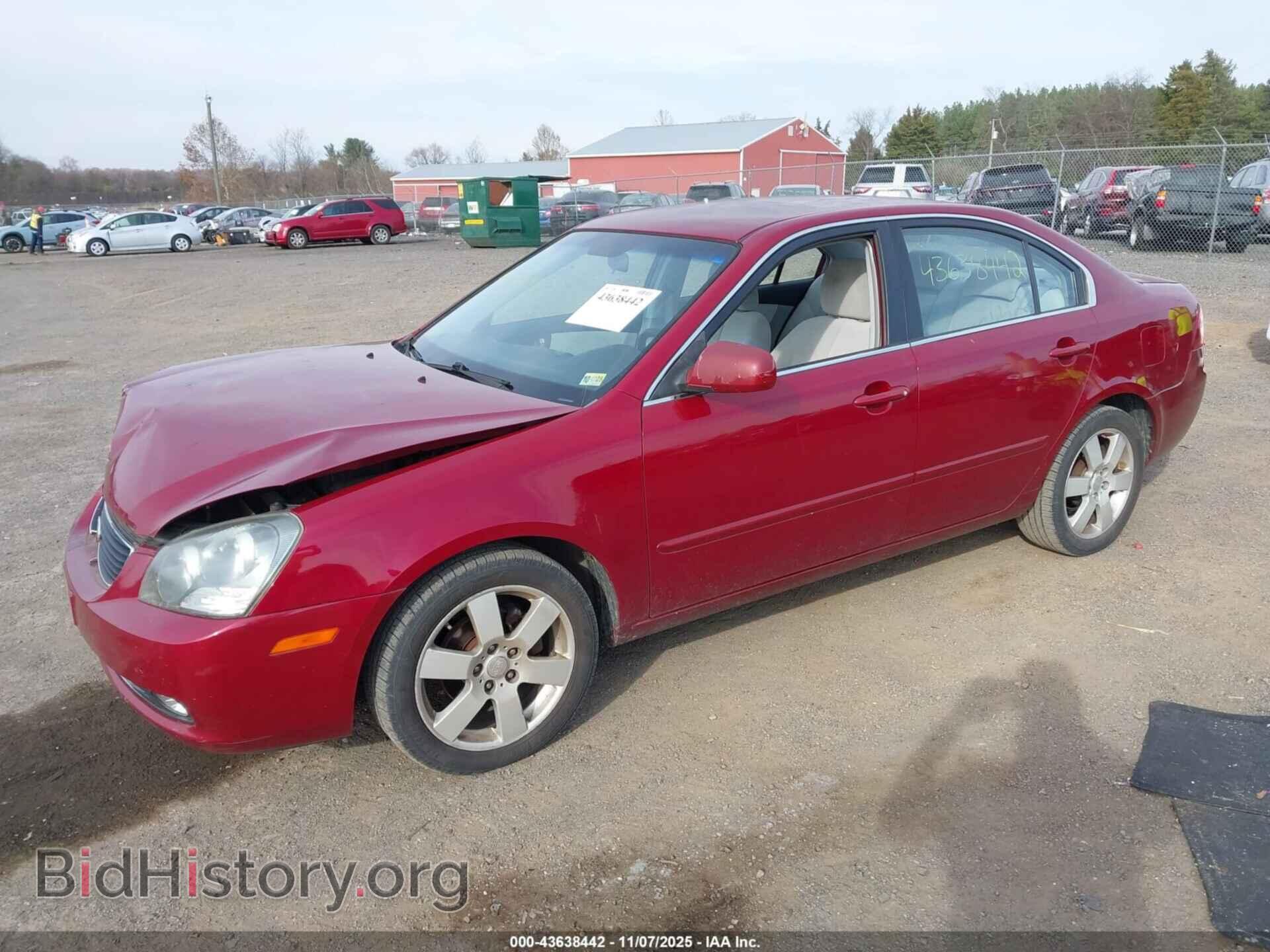 2007 KIA OPTIMA - VIN: KNAGE123175148097 - Фото 2