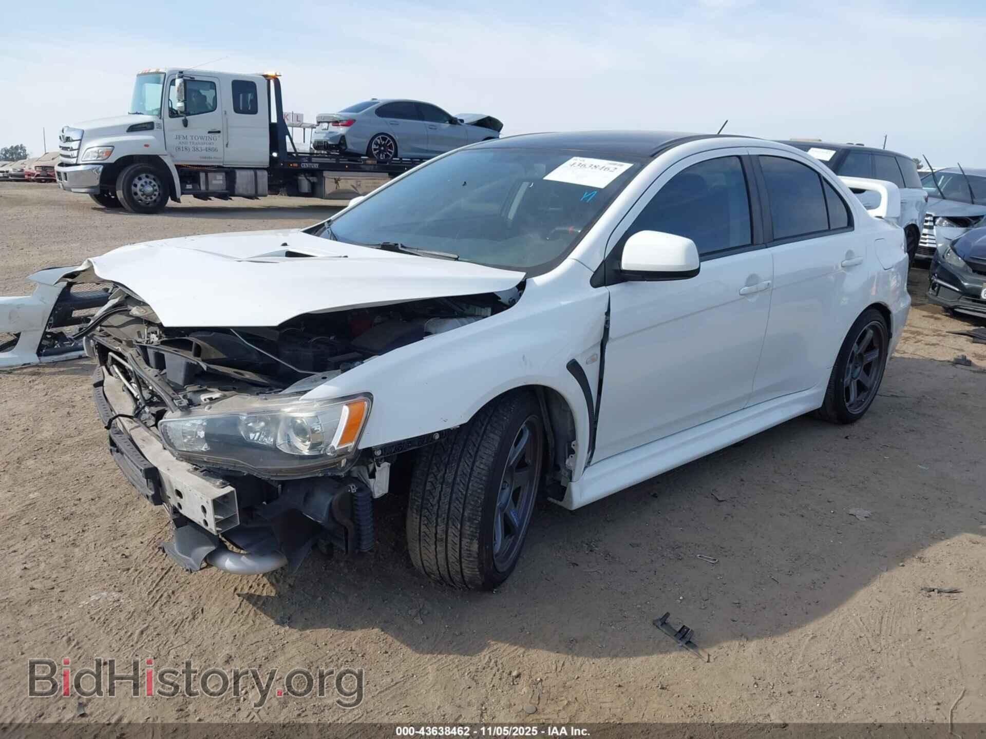 2014 MITSUBISHI LANCER EVOLUTION - VIN: JA32W5FV6EU019433 - Фото 2
