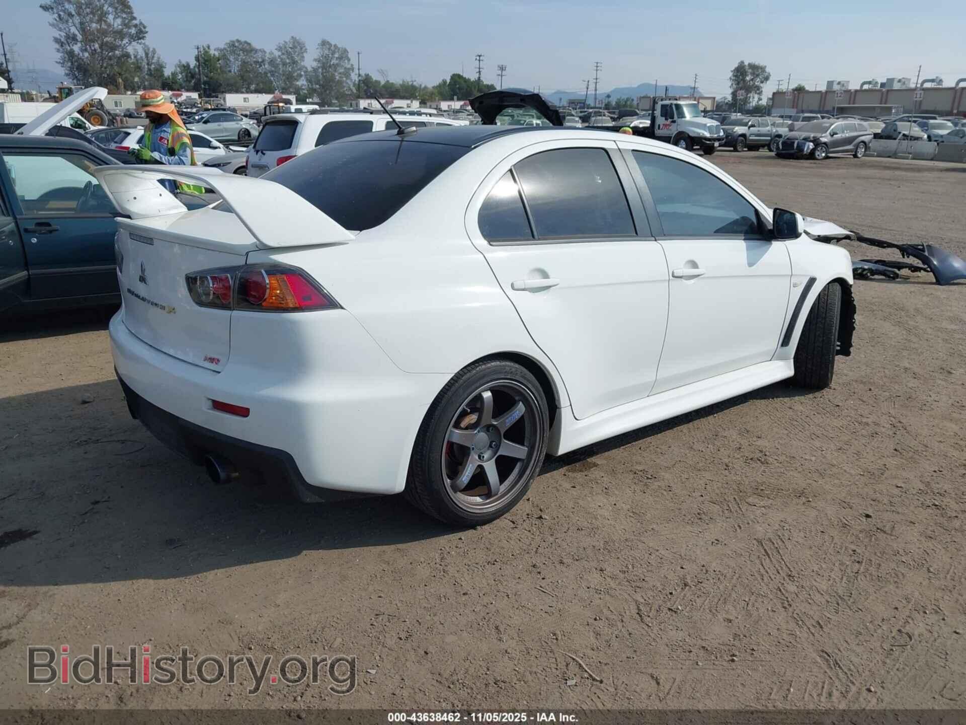 2014 MITSUBISHI LANCER EVOLUTION - VIN: JA32W5FV6EU019433 - Фото 4