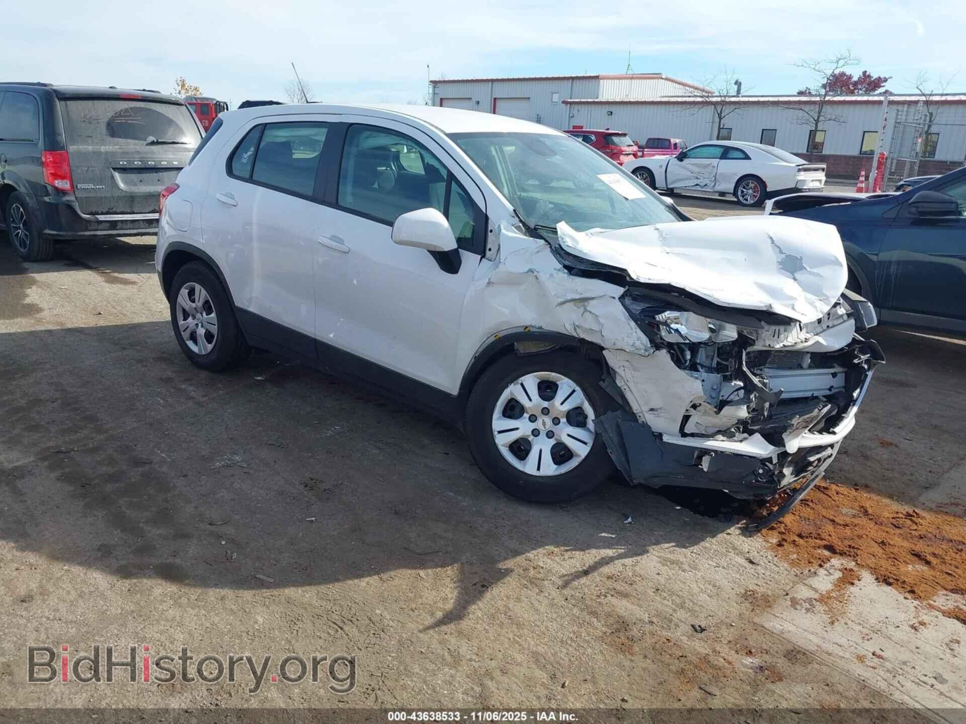 Фотография KL7CJKSB5HB088500 - CHEVROLET TRAX 2017