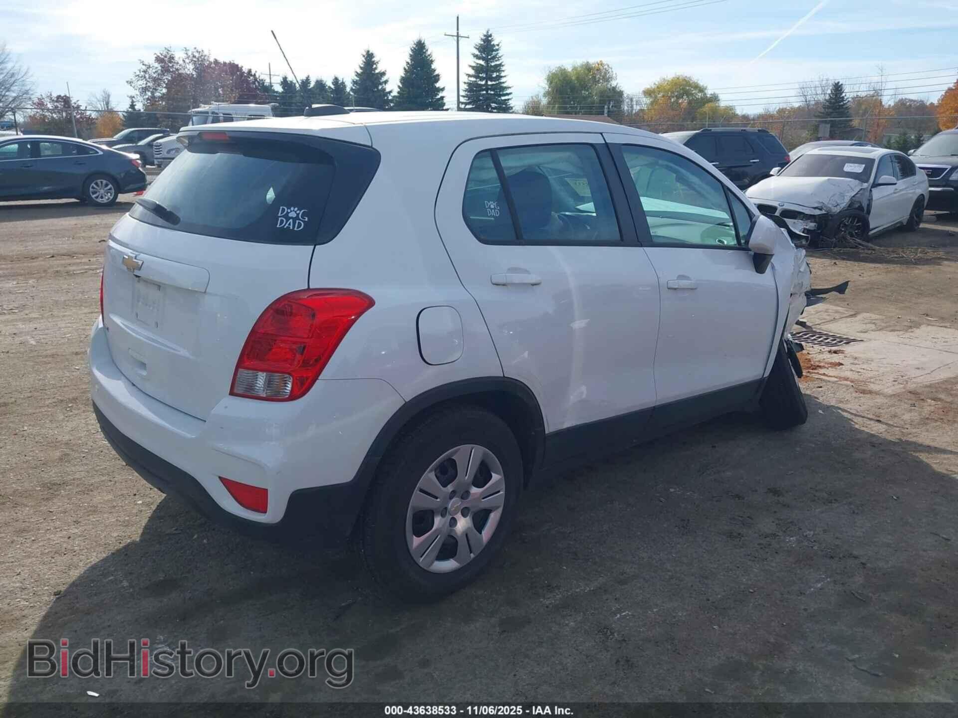 2017 CHEVROLET TRAX - VIN: KL7CJKSB5HB088500 - Фото 4