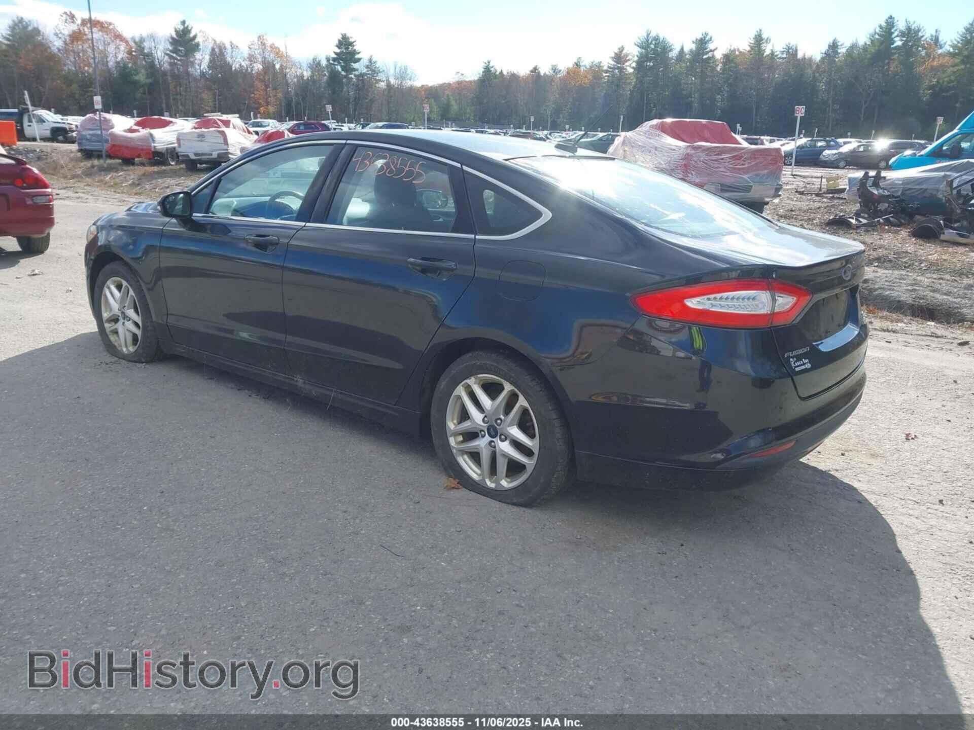2013 FORD FUSION - VIN: 3FA6P0HRXDR274651 - Фото 3