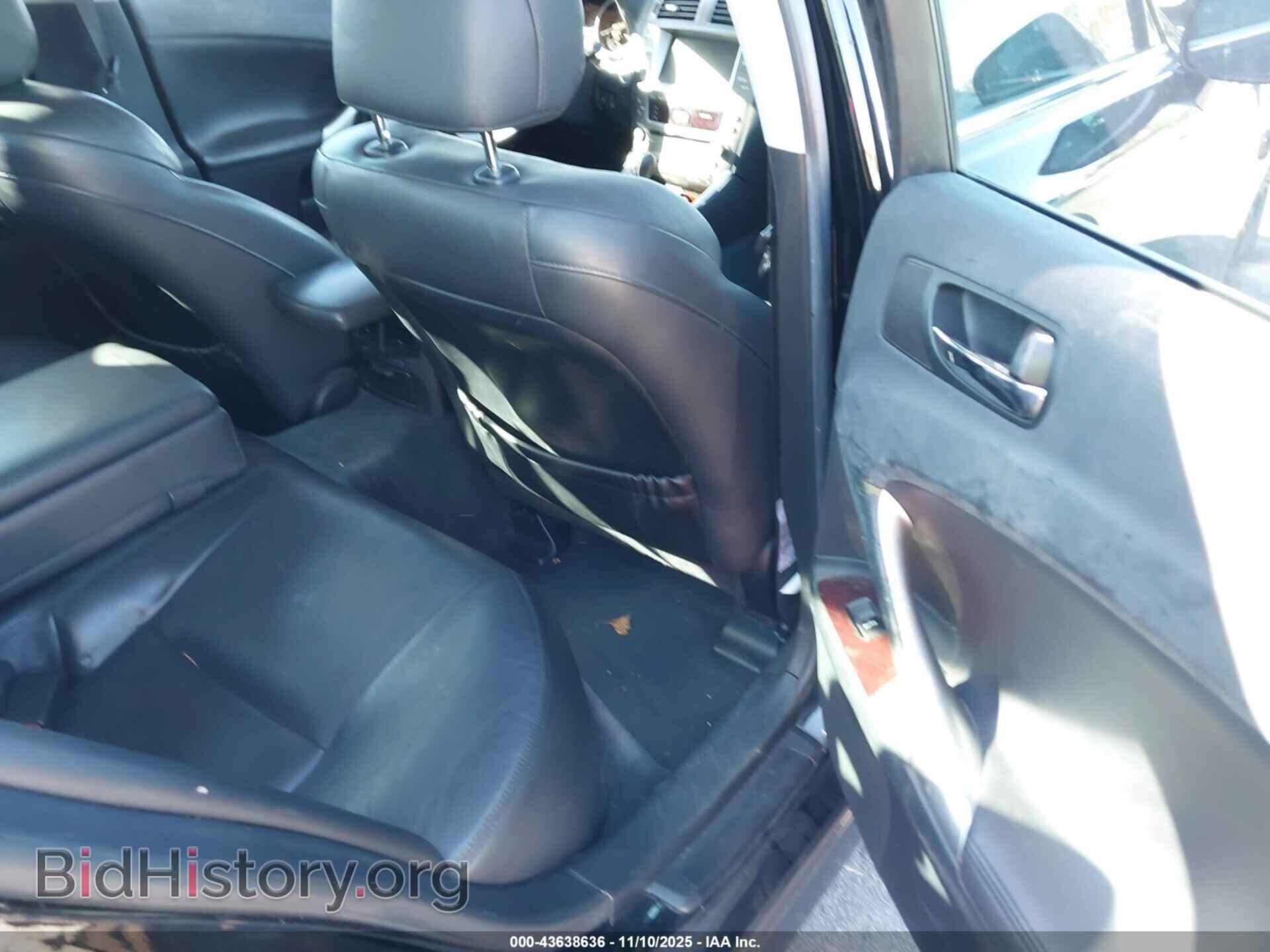 2008 LEXUS IS 350 - VIN: JTHBE262285018057 - Фото 8