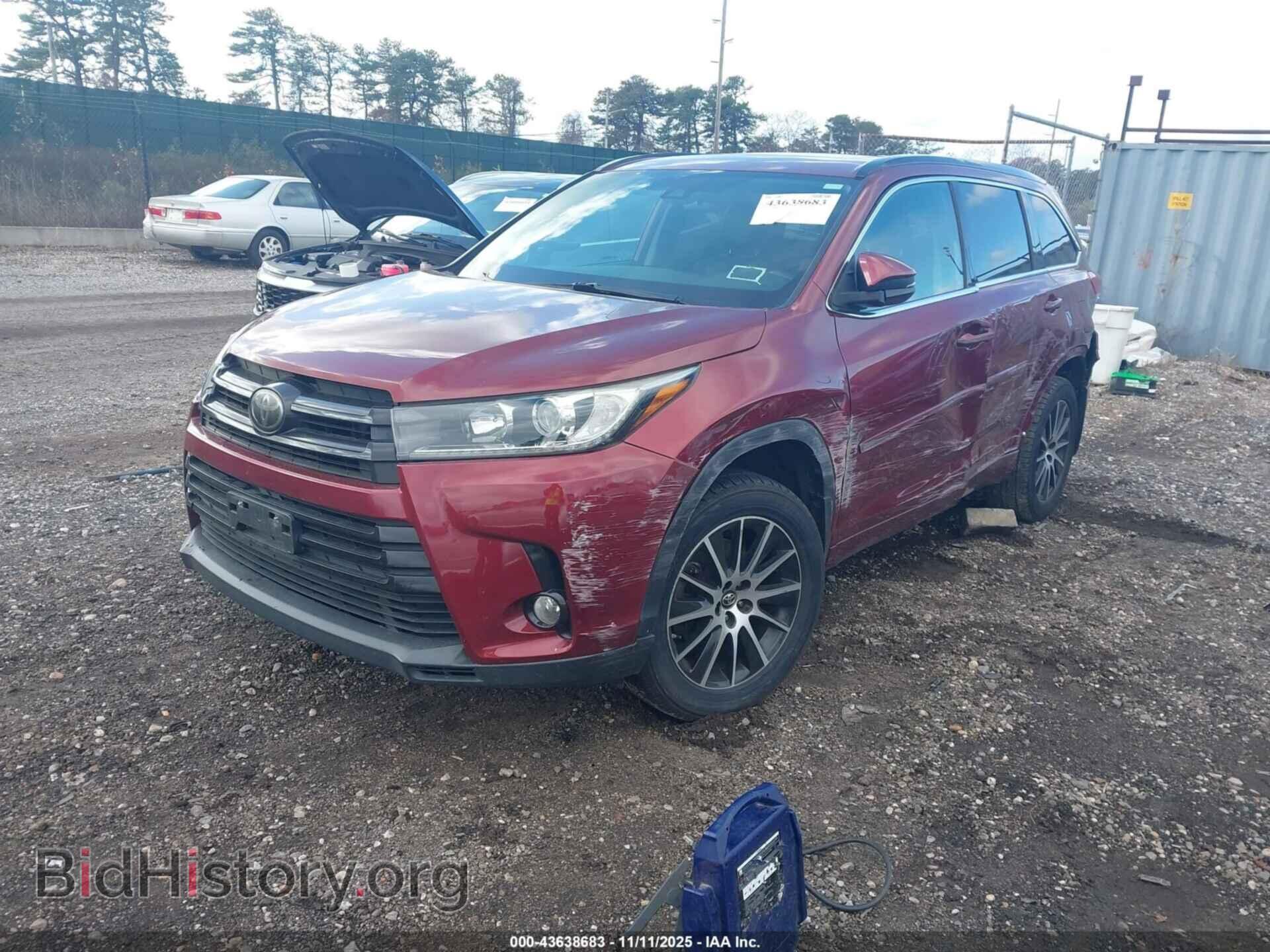 2018 TOYOTA HIGHLANDER - VIN: 5TDJZRFH4JS485799 - Photo 2