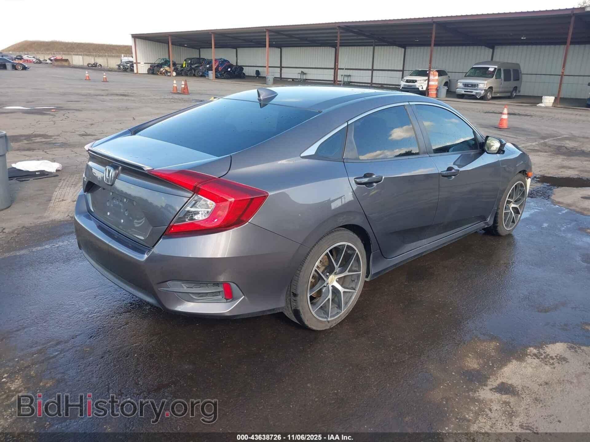 2018 HONDA CIVIC - VIN: JHMFC1F74JX005298 - Фото 4