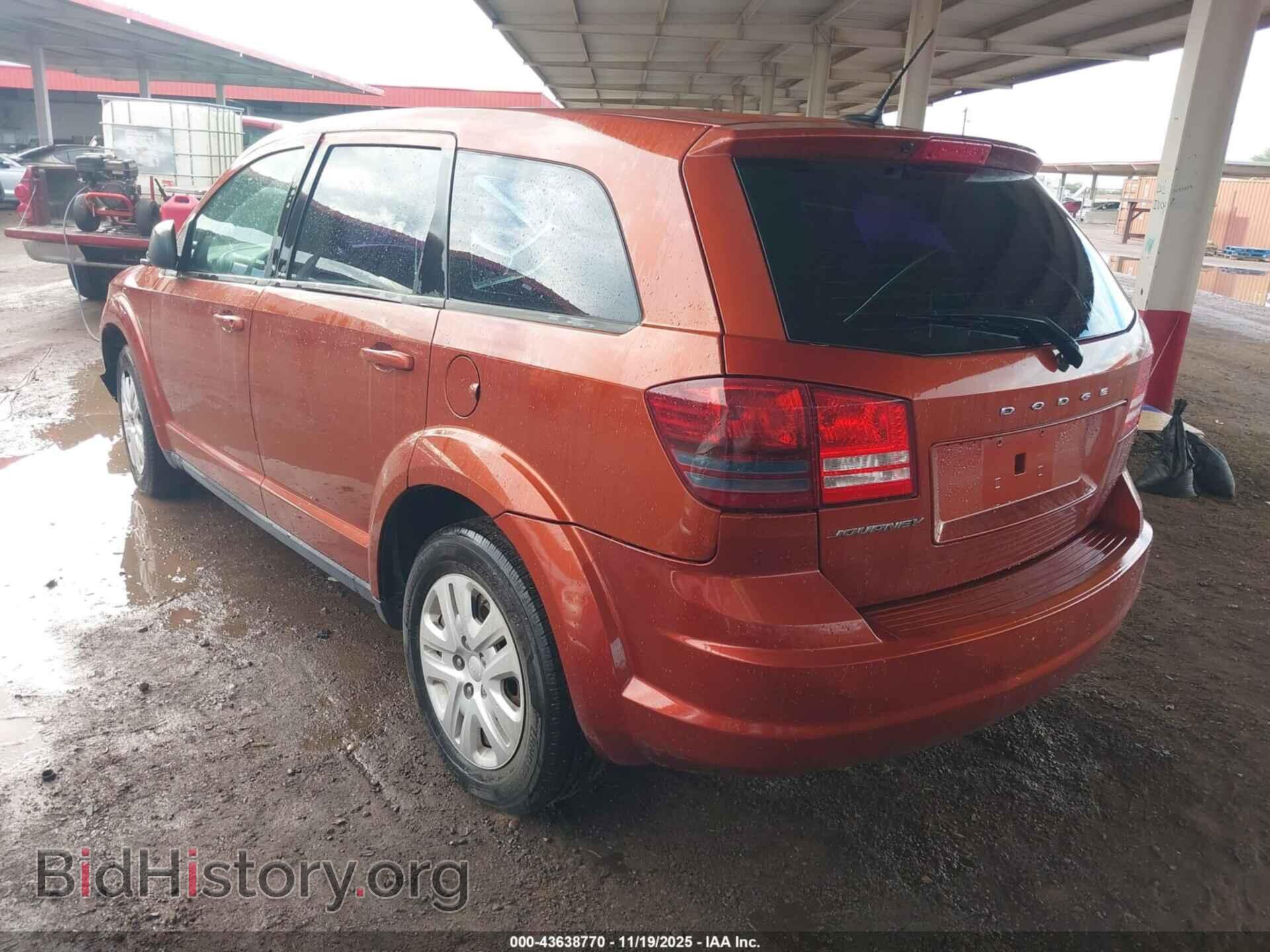 2014 DODGE JOURNEY - VIN: 3C4PDCAB7ET166482 - Фото 3