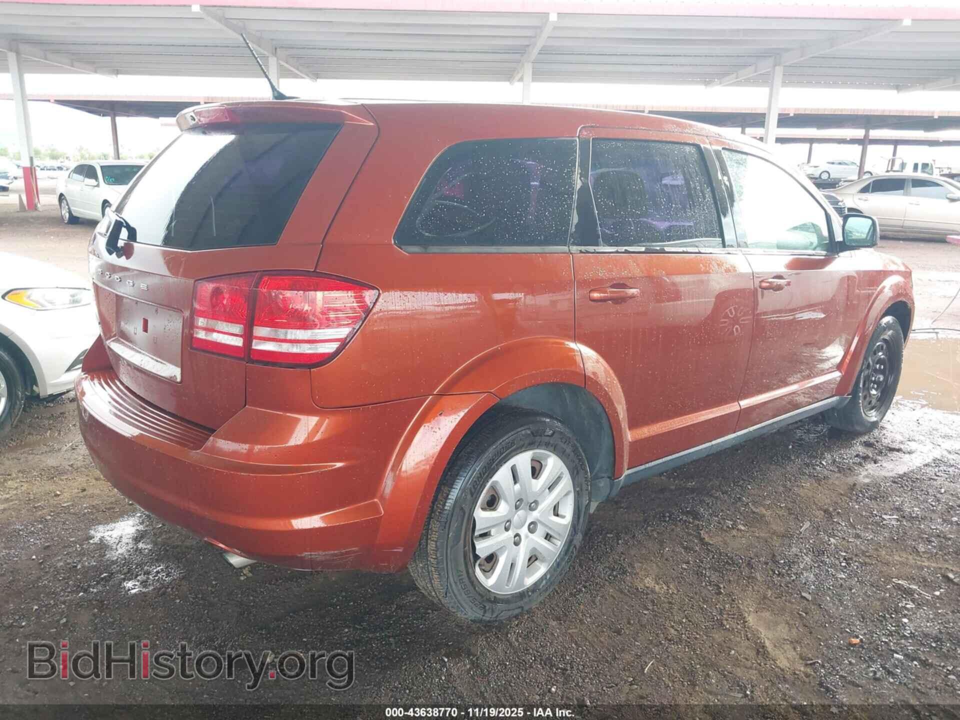 2014 DODGE JOURNEY - VIN: 3C4PDCAB7ET166482 - Фото 4