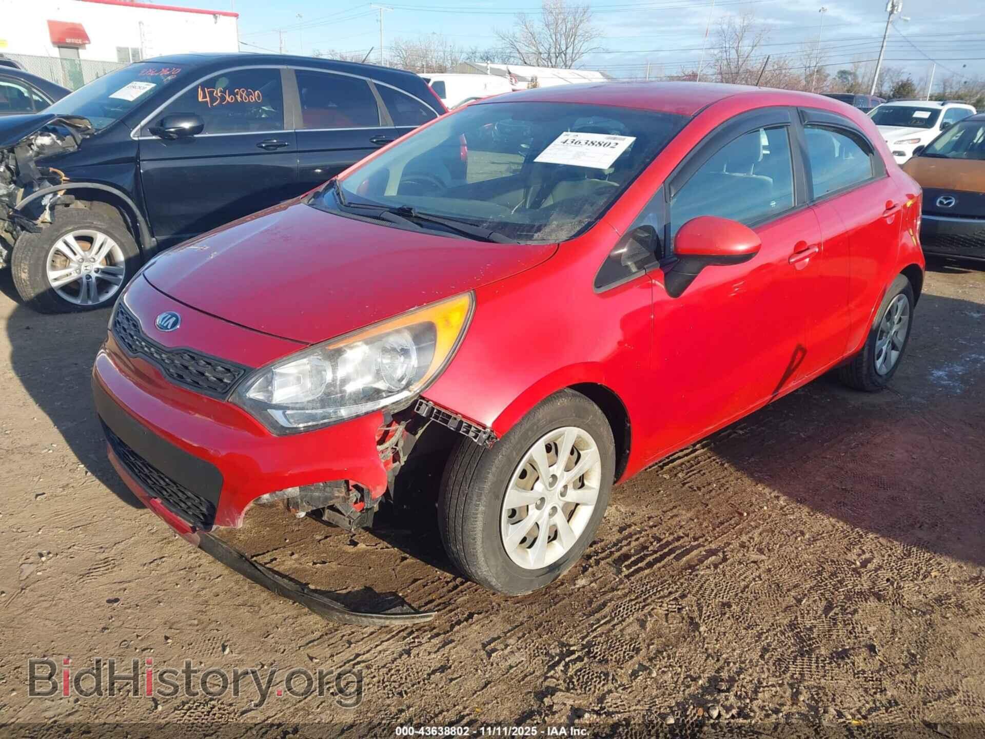 2015 KIA RIO - VIN: KNADM5A33F6501432 - Фото 2