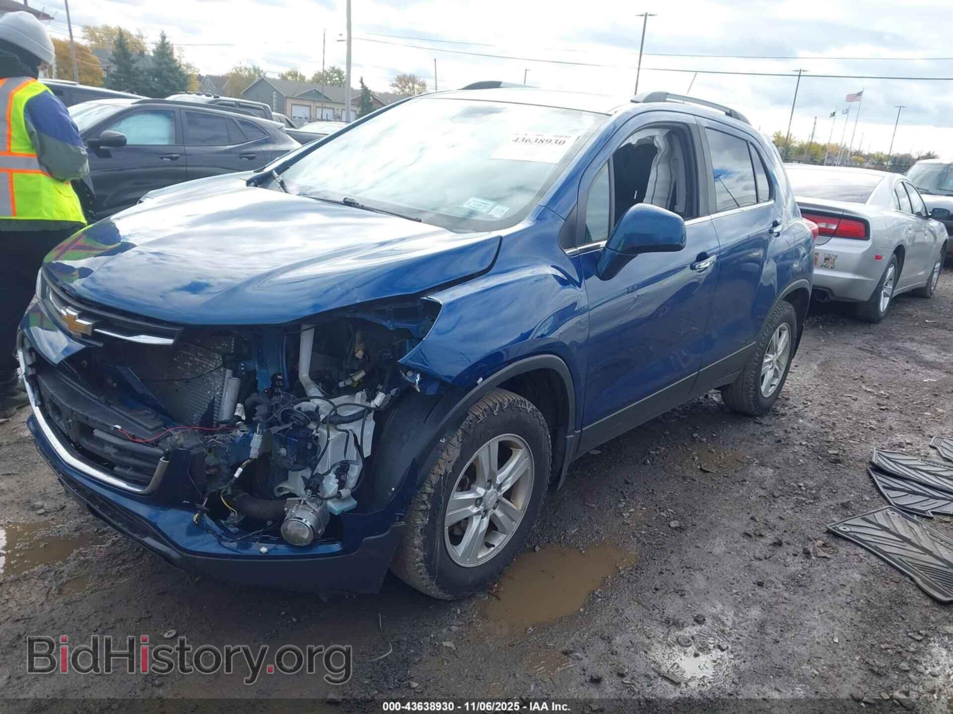 2019 CHEVROLET TRAX - VIN: 3GNCJPSB2KL254386 - Фото 2