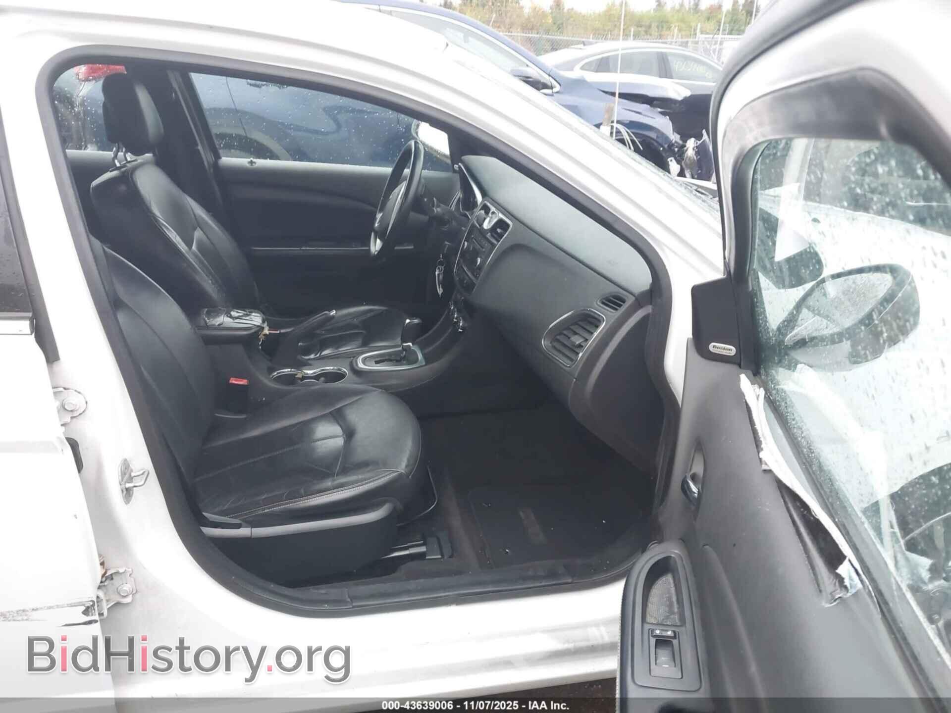 2013 CHRYSLER 200 - VIN: 1C3CCBCG6DN747169 - Фото 5