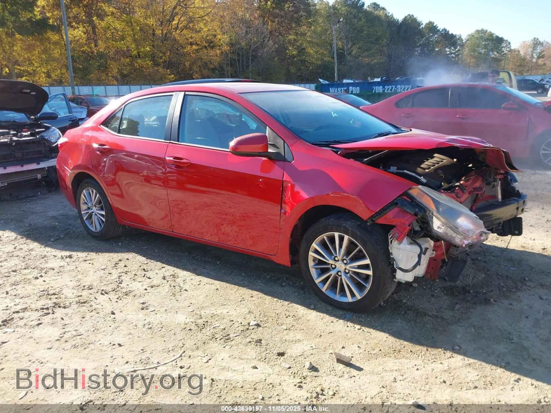 Фотография 2T1BURHEXEC016236 - TOYOTA COROLLA 2014
