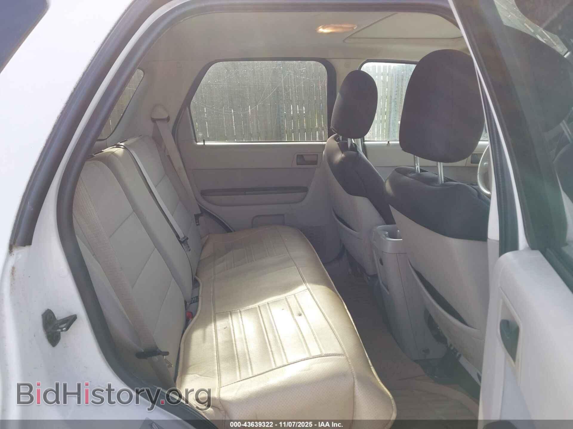 2010 FORD ESCAPE - VIN: 1FMCU0DG2AKC45957 - Фото 8