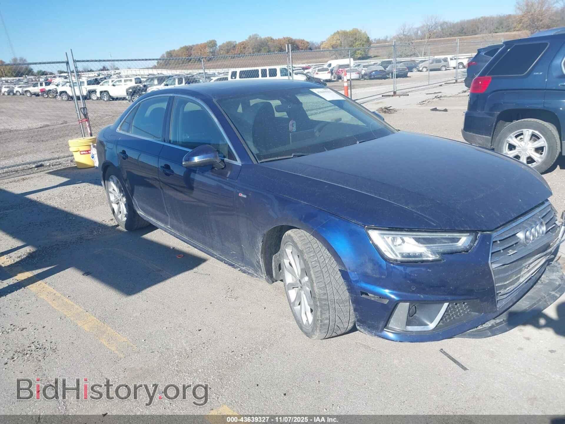 Фотография WAUENAF48KN018367 - AUDI A4 2019