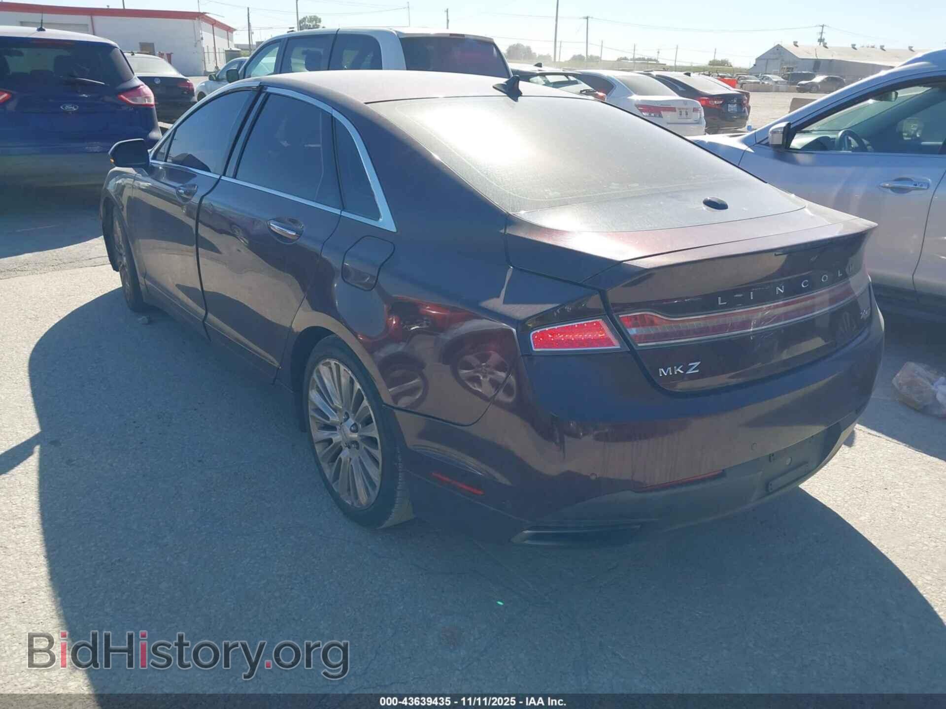 2013 LINCOLN MKZ - VIN: 3LN6L2G99DR800217 - Фото 3