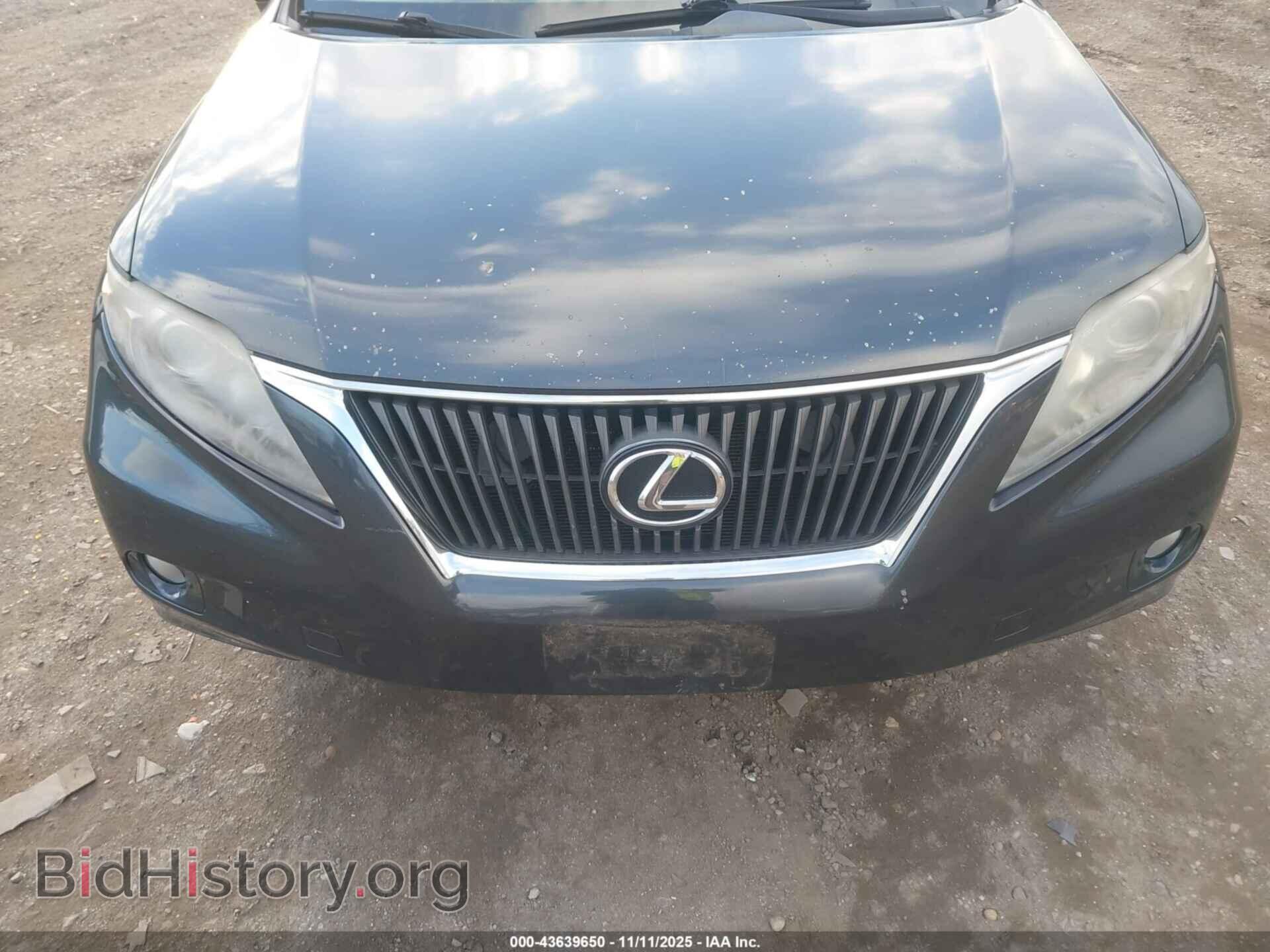 2011 LEXUS RX 350 - VIN: 2T2BK1BAXBC109083 - Фото 6