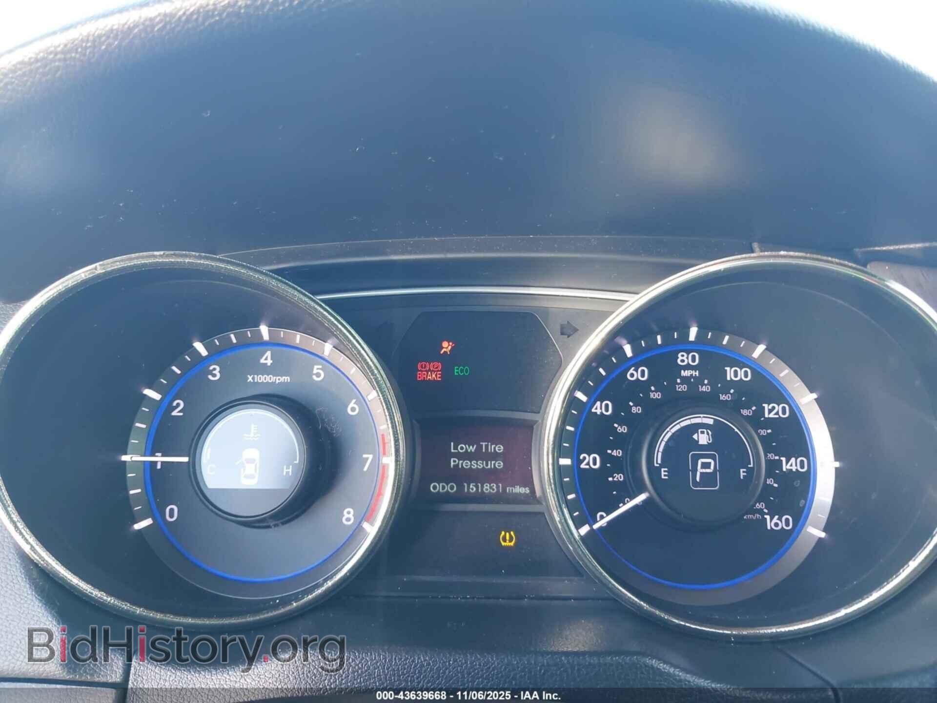 2011 HYUNDAI SONATA - VIN: 5NPEC4AB5BH186936 - Фото 7