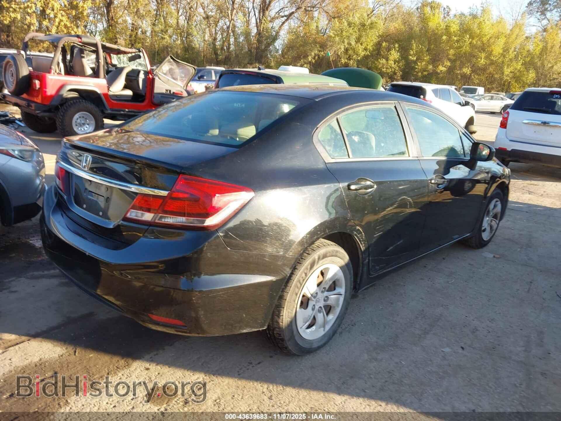 2015 HONDA CIVIC - VIN: 19XFB2F50FE006044 - Фото 4
