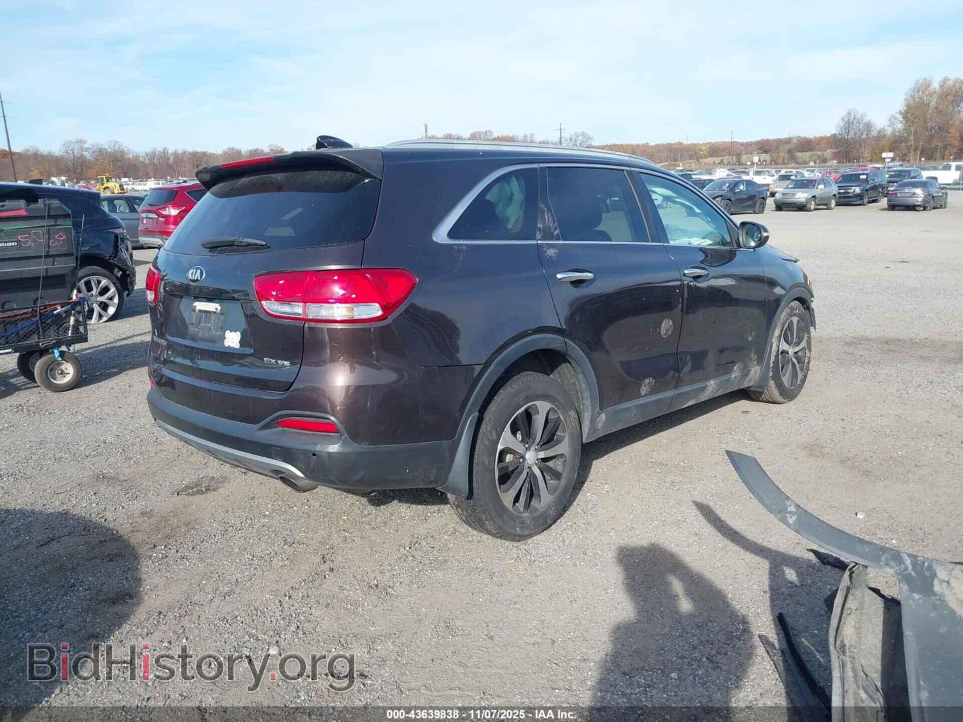 2016 KIA SORENTO - VIN: 5XYPH4A52GG093777 - Фото 4