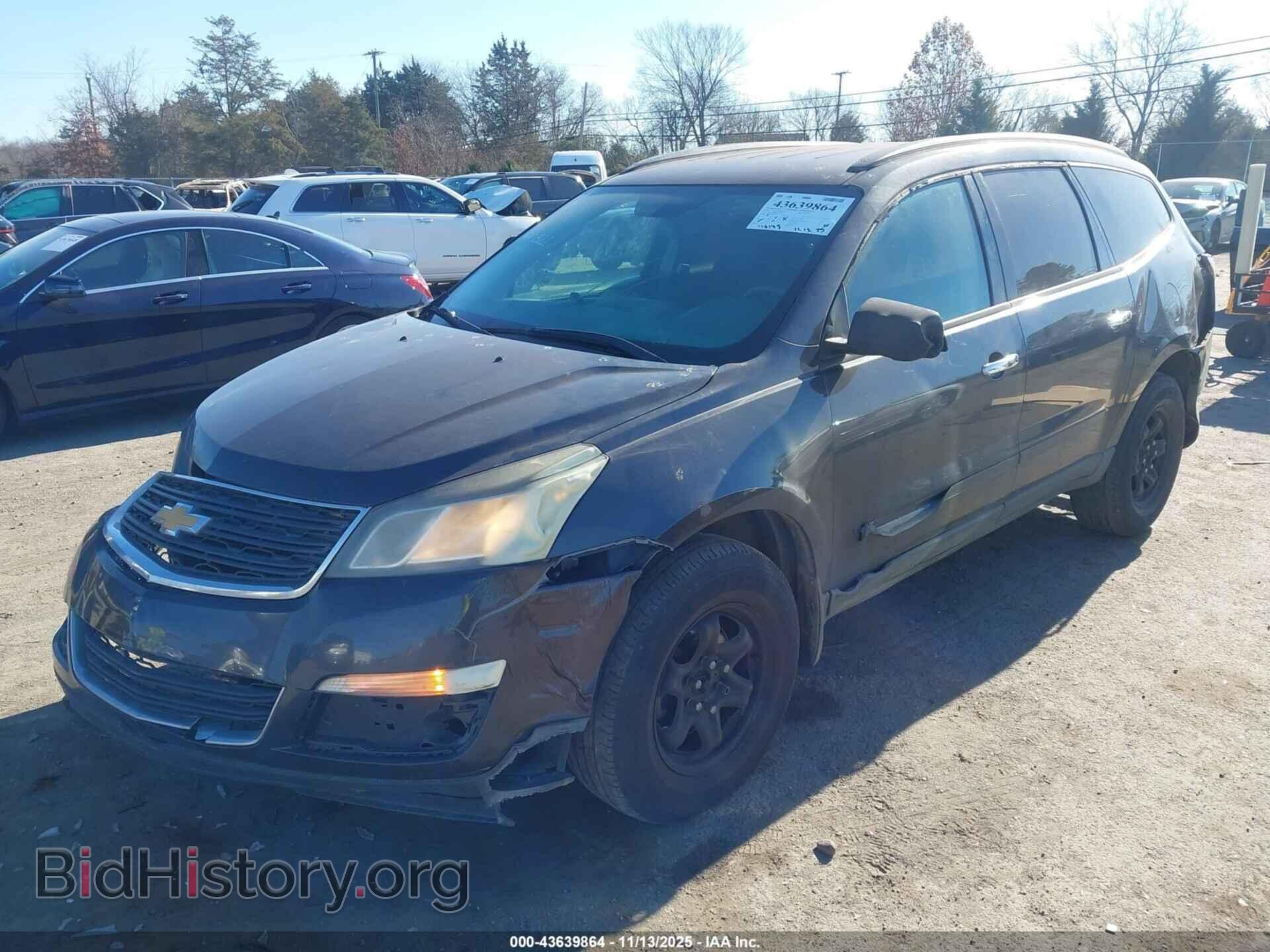 2014 CHEVROLET TRAVERSE - VIN: 1GNKRFKD8EJ264285 - Фото 2