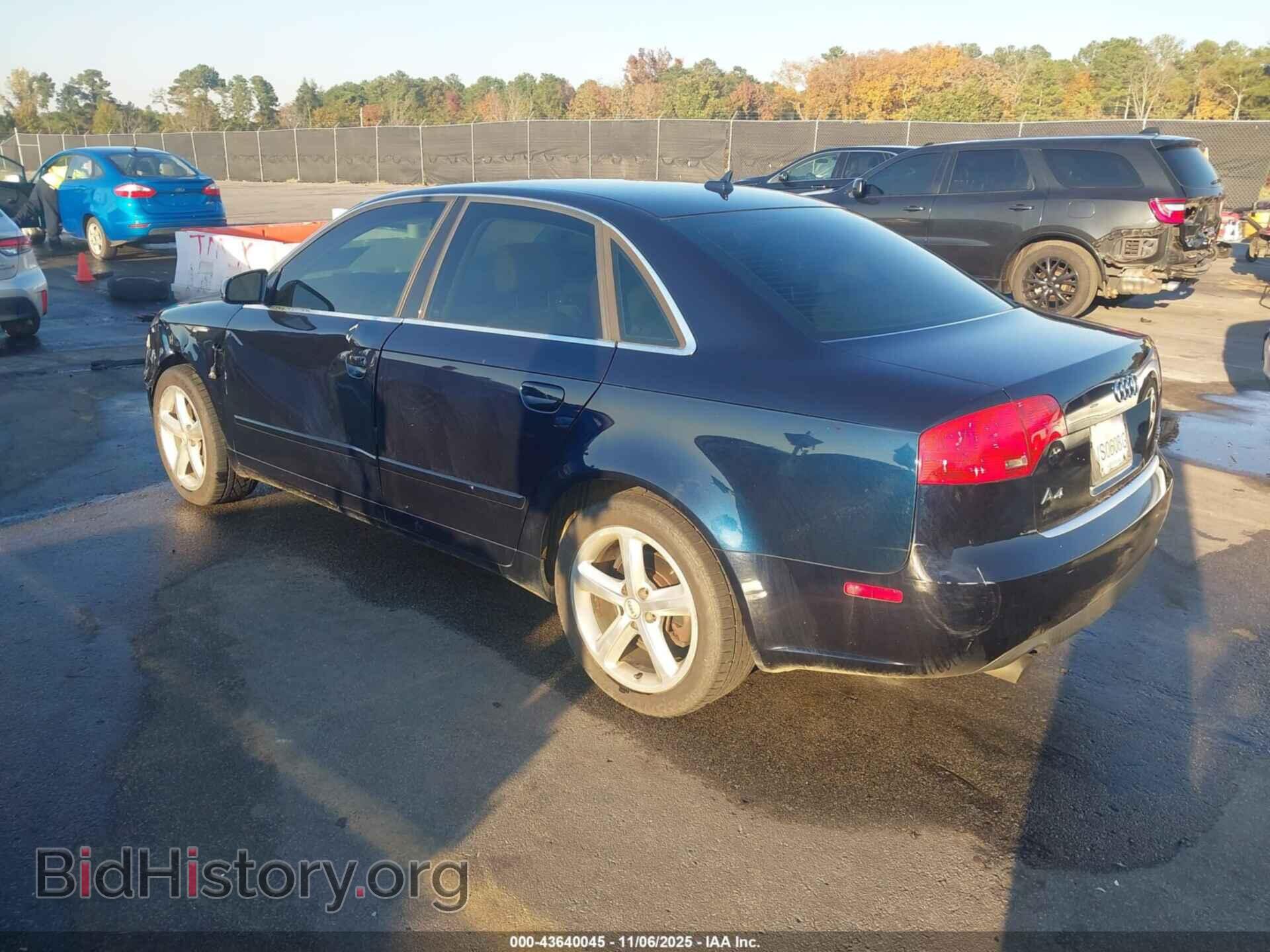 2007 AUDI A4 - VIN: WAUDH78E37A112926 - Photo 3