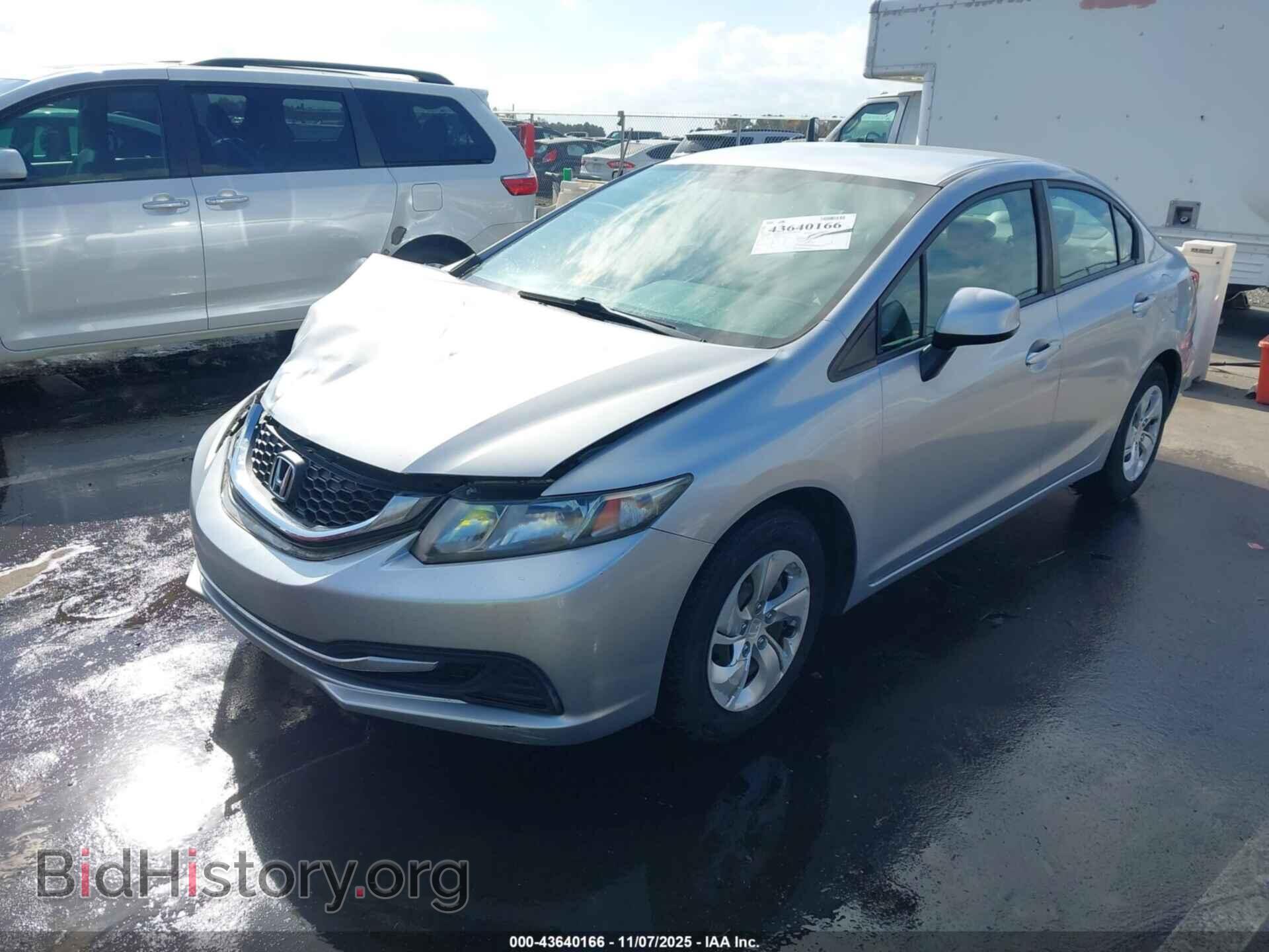 2013 HONDA CIVIC - VIN: 2HGFB2F56DH544248 - Фото 2