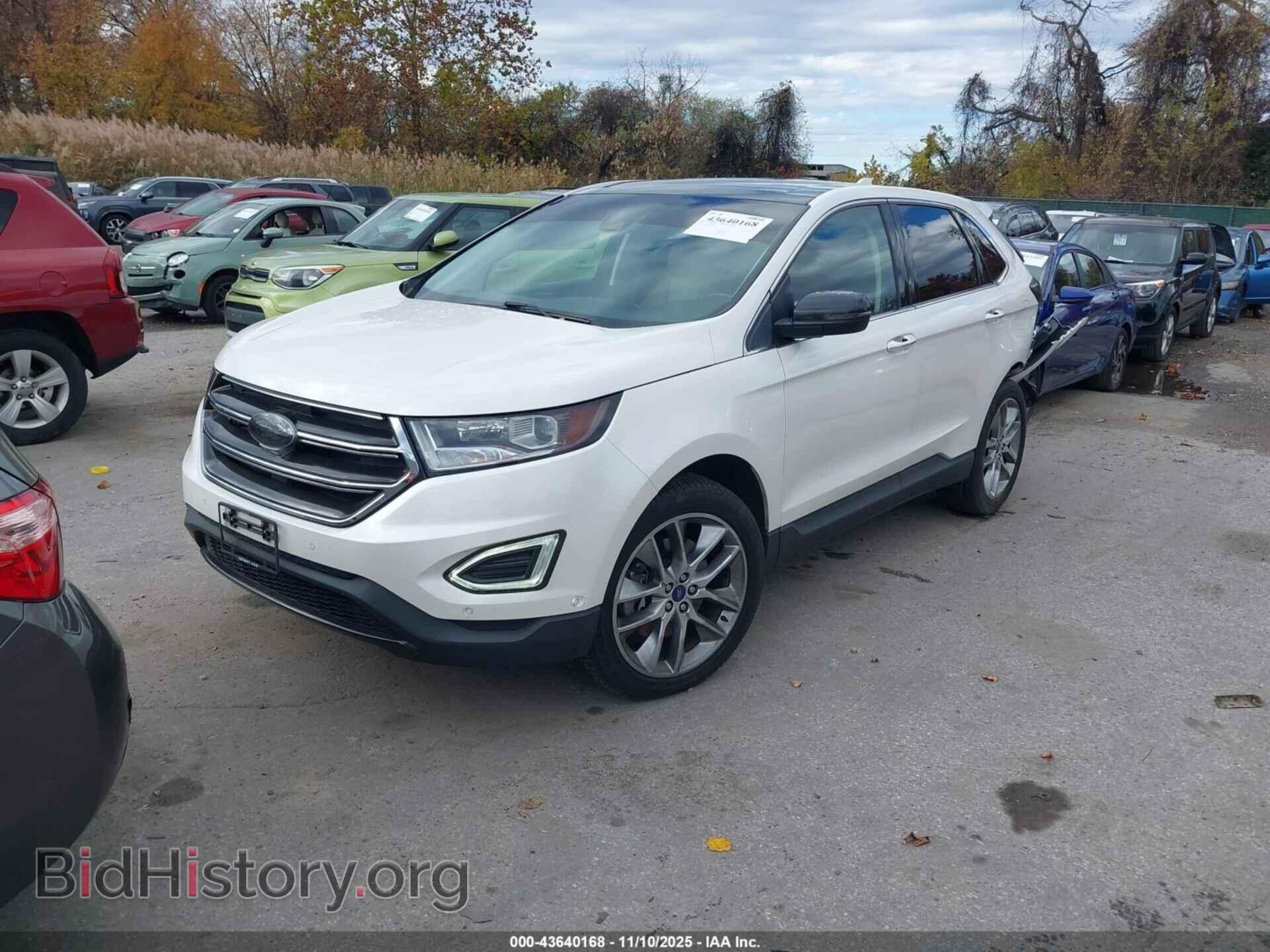 2015 FORD EDGE - VIN: 2FMPK4K93FBB80668 - Фото 2