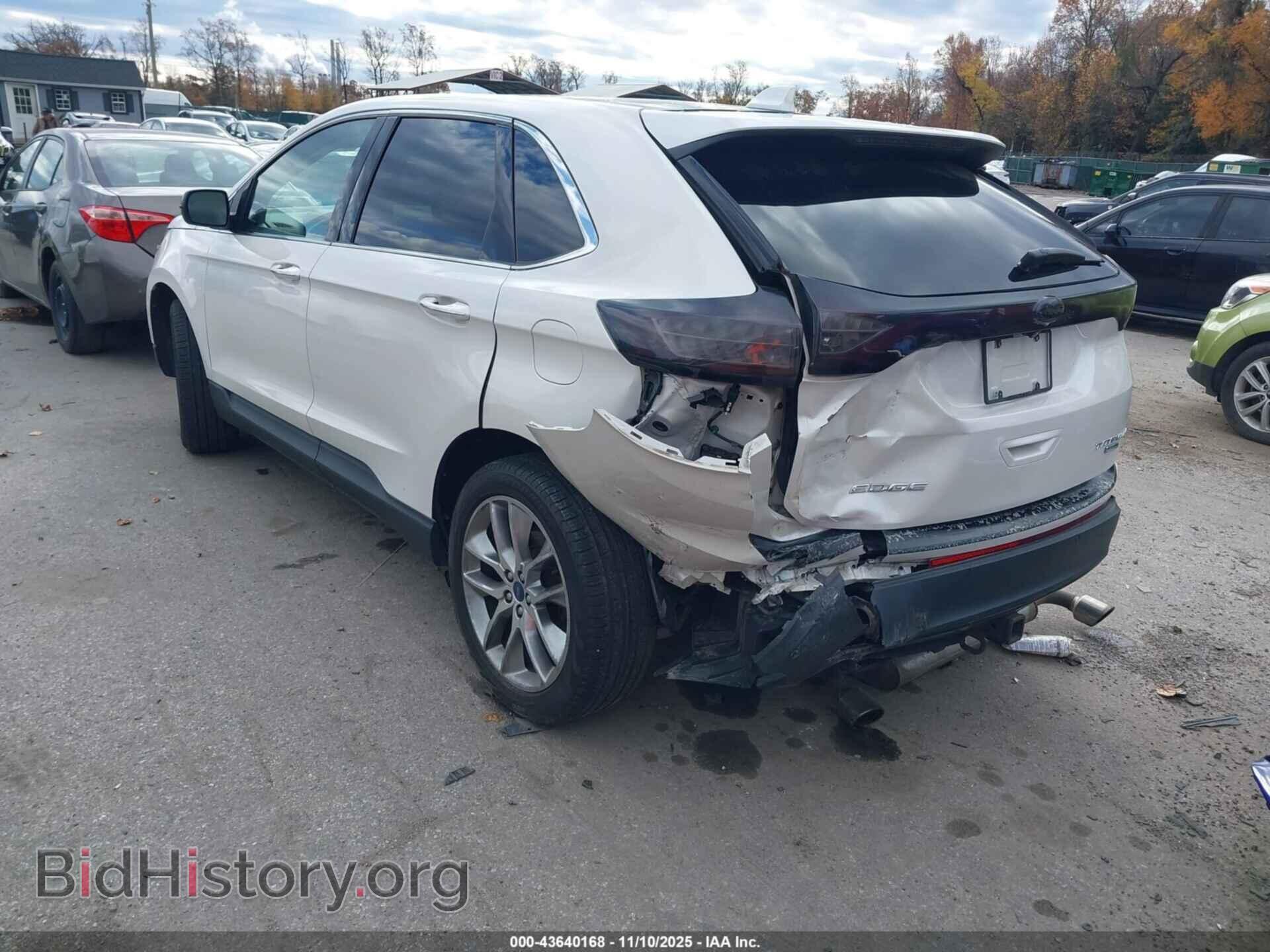 2015 FORD EDGE - VIN: 2FMPK4K93FBB80668 - Фото 3