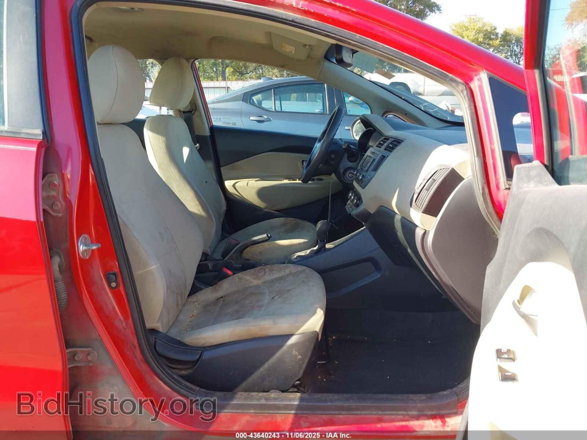 2013 KIA RIO - VIN: KNADM4A38D6161217 - Фото 5
