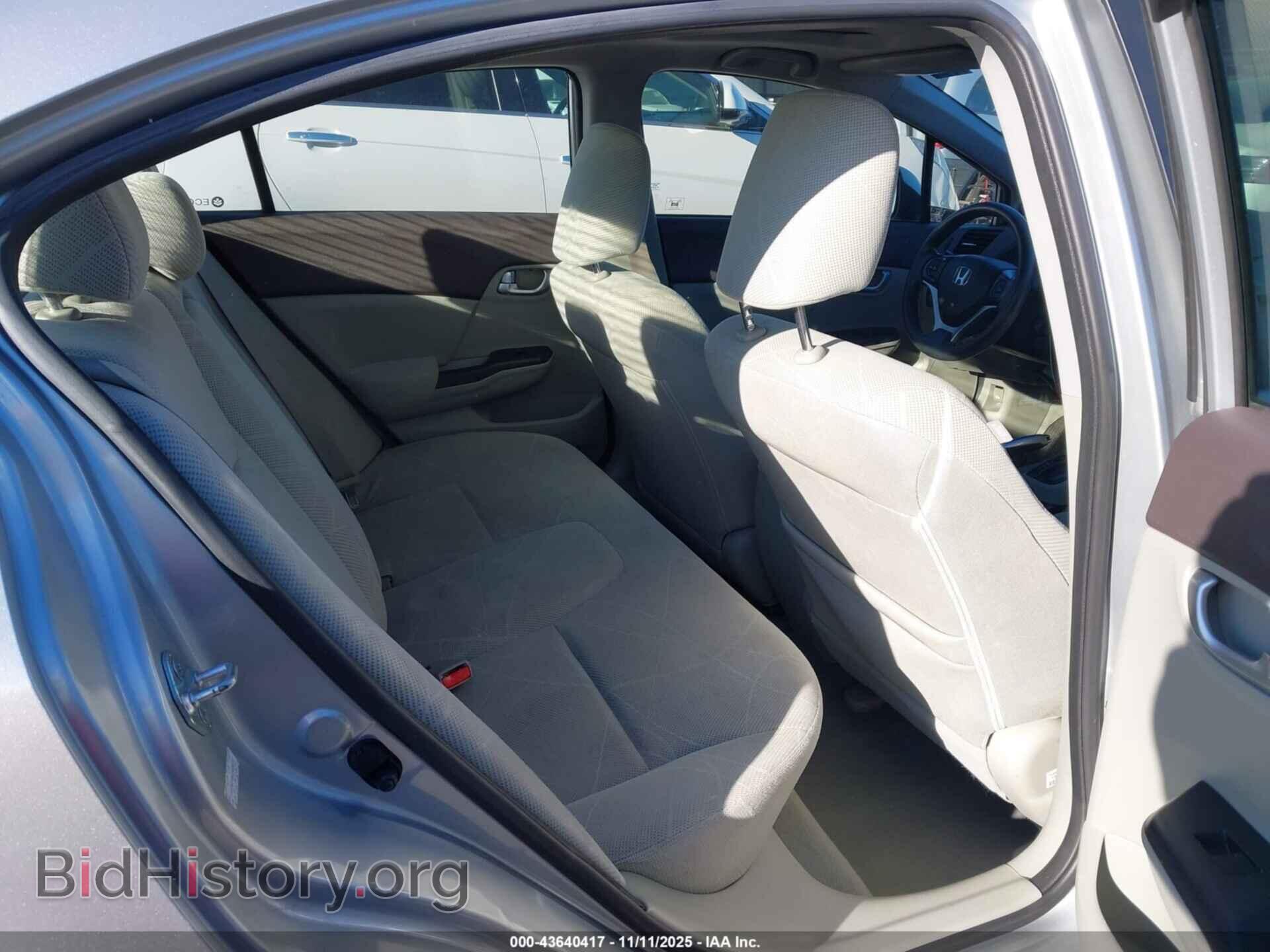 2012 HONDA CIVIC - VIN: JHMFB2F89CS006237 - Фото 8