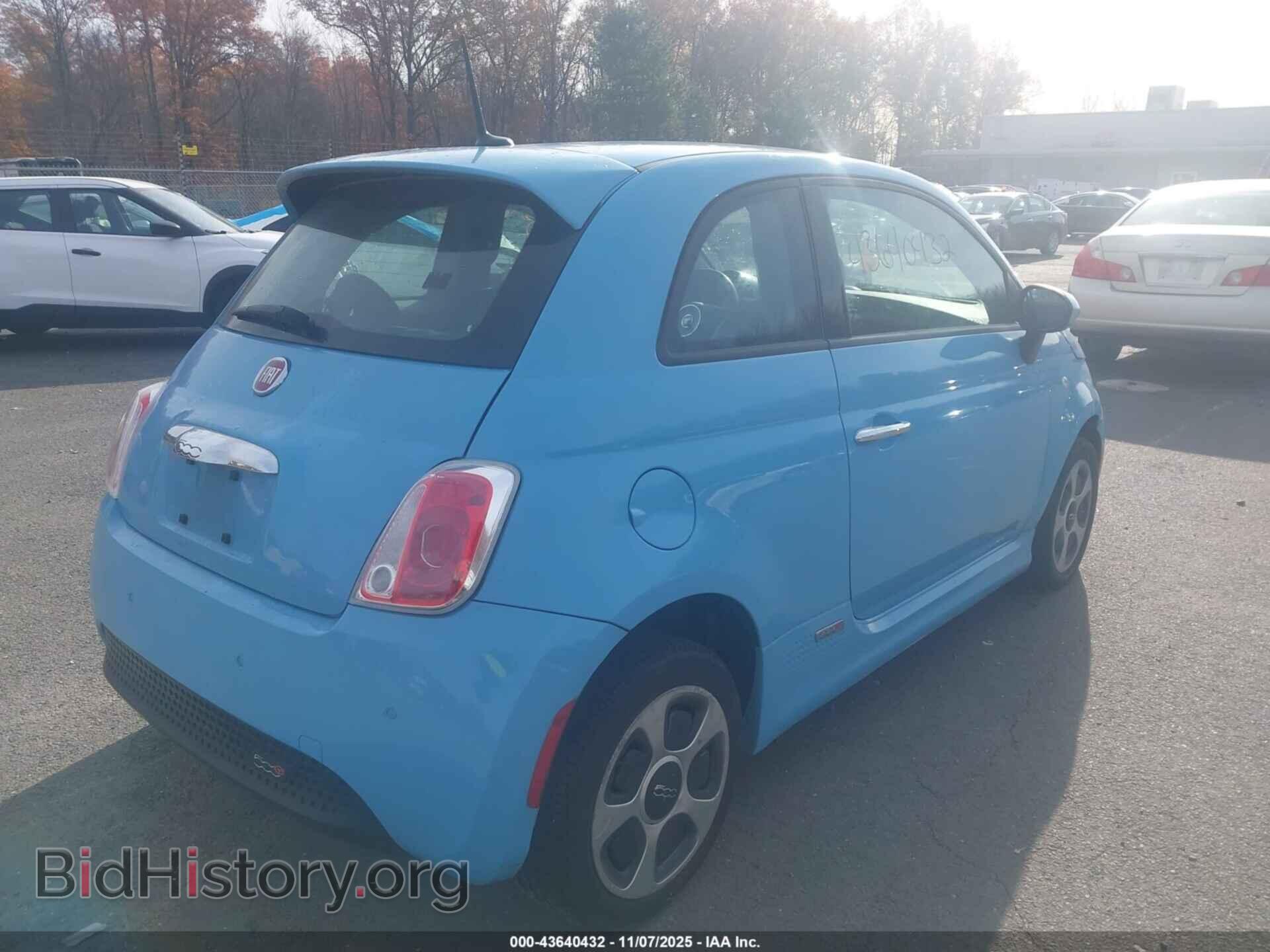2015 FIAT 500E - VIN: 3C3CFFGE6FT756576 - Фото 4