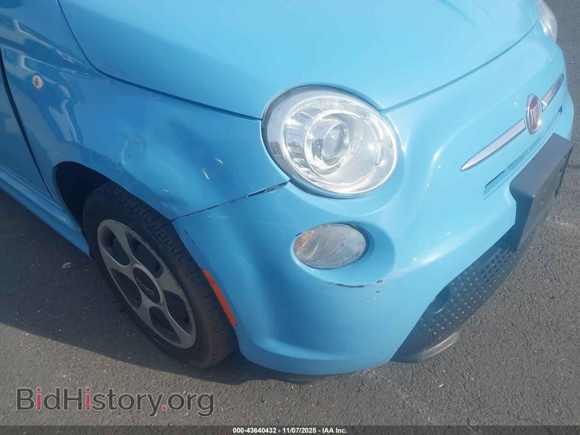 2015 FIAT 500E - VIN: 3C3CFFGE6FT756576 - Фото 6
