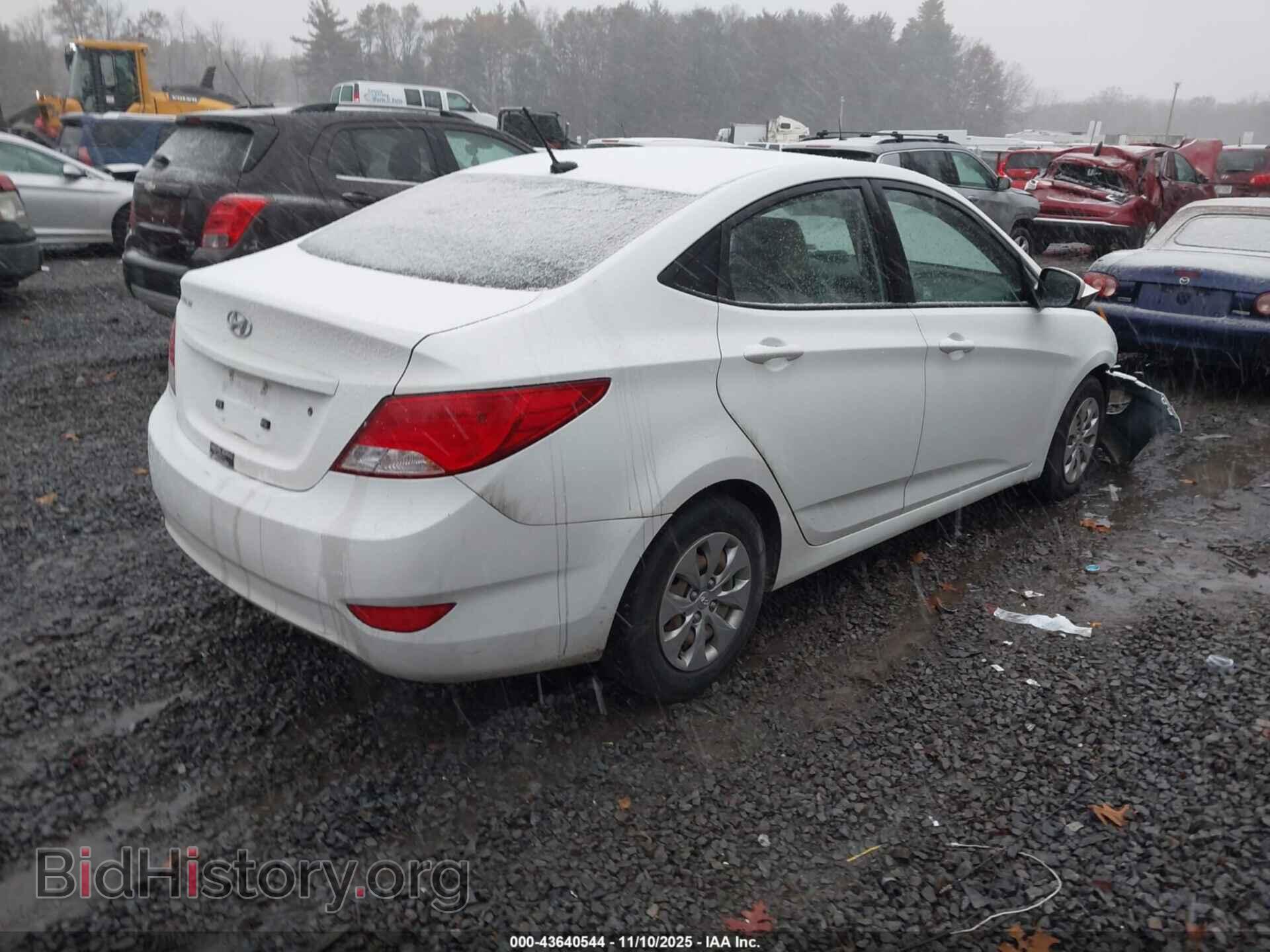 2016 HYUNDAI ACCENT - VIN: KMHCT4AE1GU162787 - Фото 4