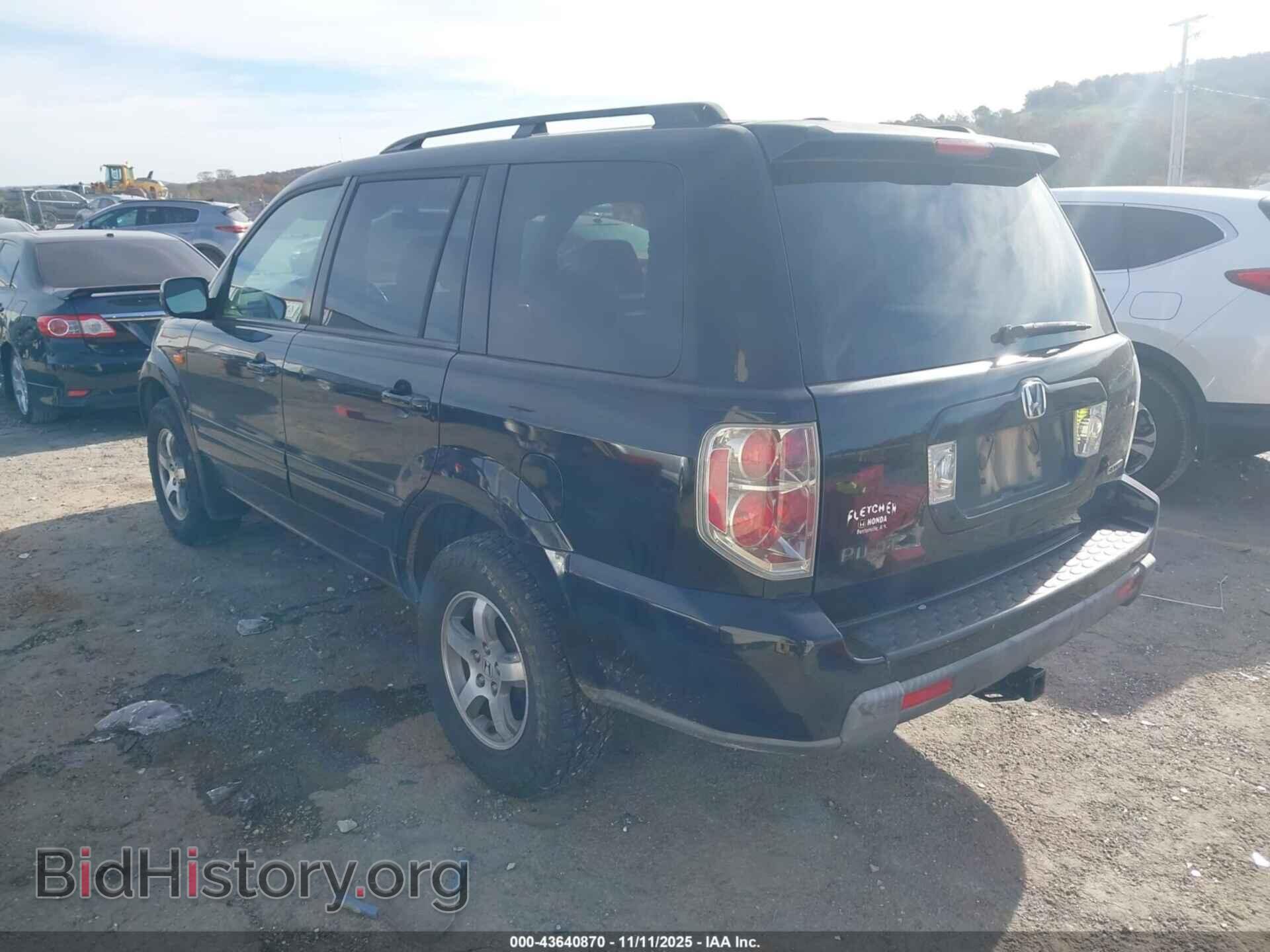 2008 HONDA PILOT - VIN: 5FNYF18628B050296 - Фото 3