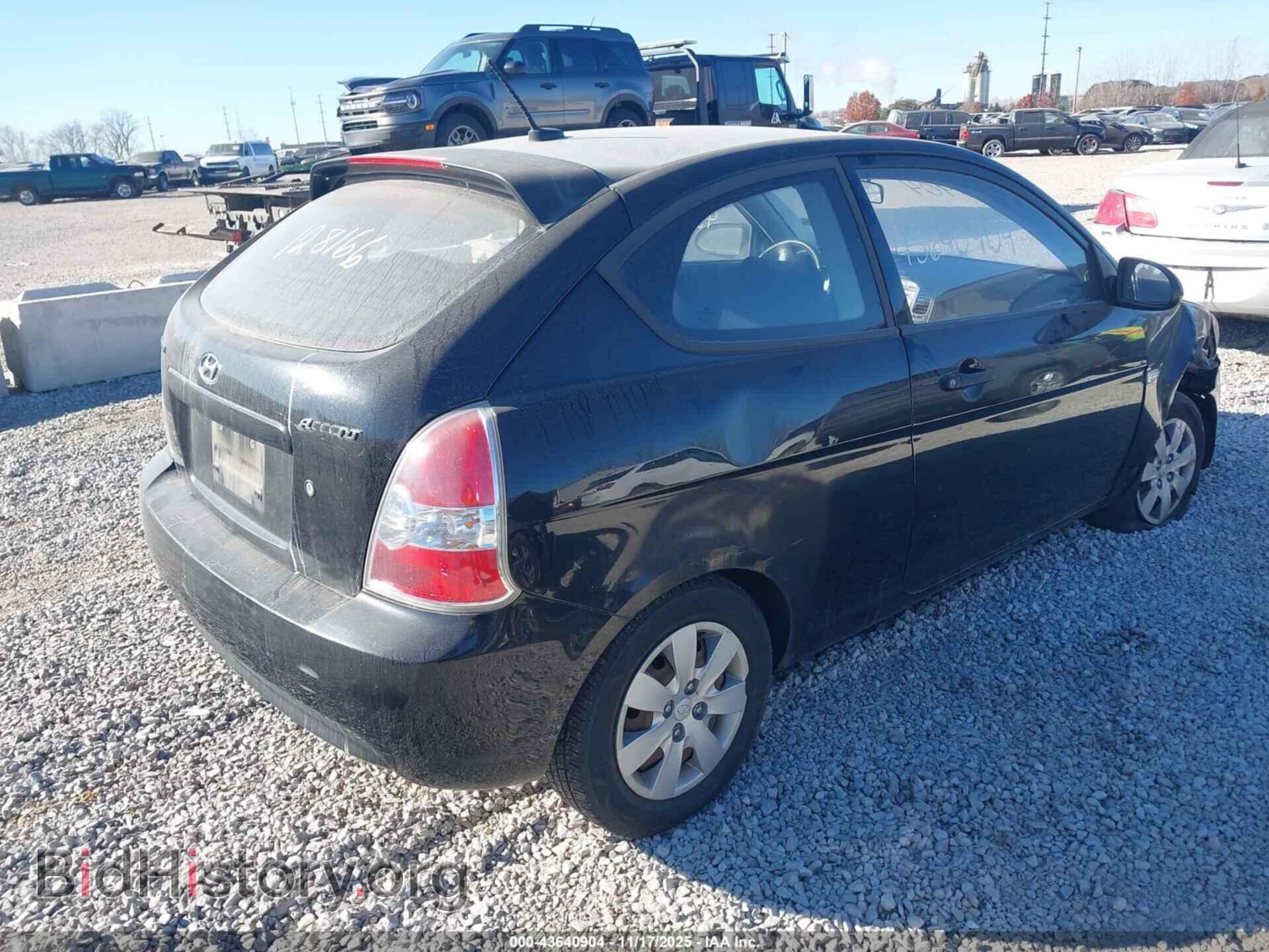 2009 HYUNDAI ACCENT - VIN: KMHCM36C69U128166 - Фото 4