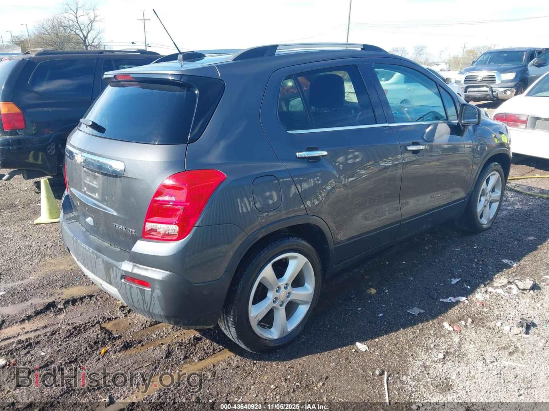 2016 CHEVROLET TRAX - VIN: 3GNCJMSB0GL167088 - Фото 4