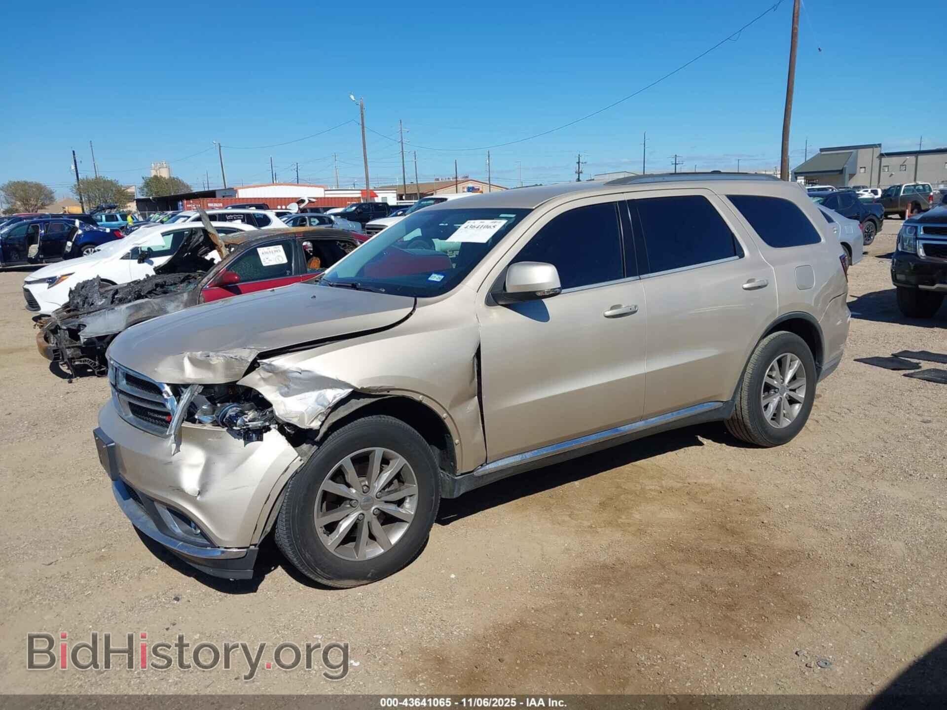 2015 DODGE DURANGO - VIN: 1C4RDHDG4FC127438 - Фото 2