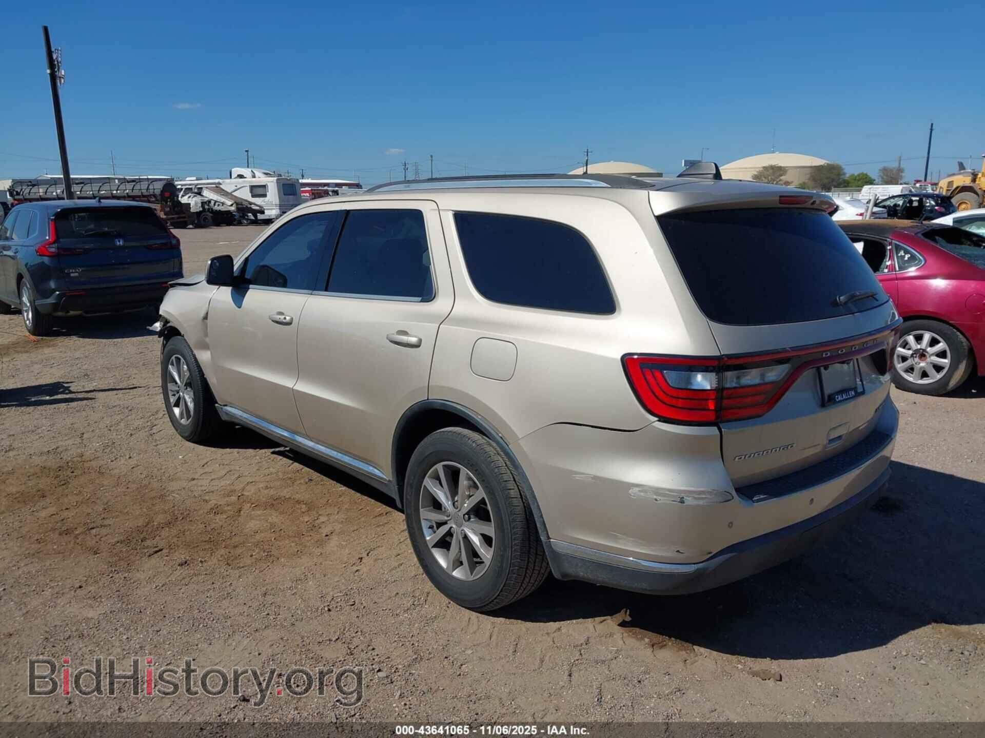 2015 DODGE DURANGO - VIN: 1C4RDHDG4FC127438 - Фото 3